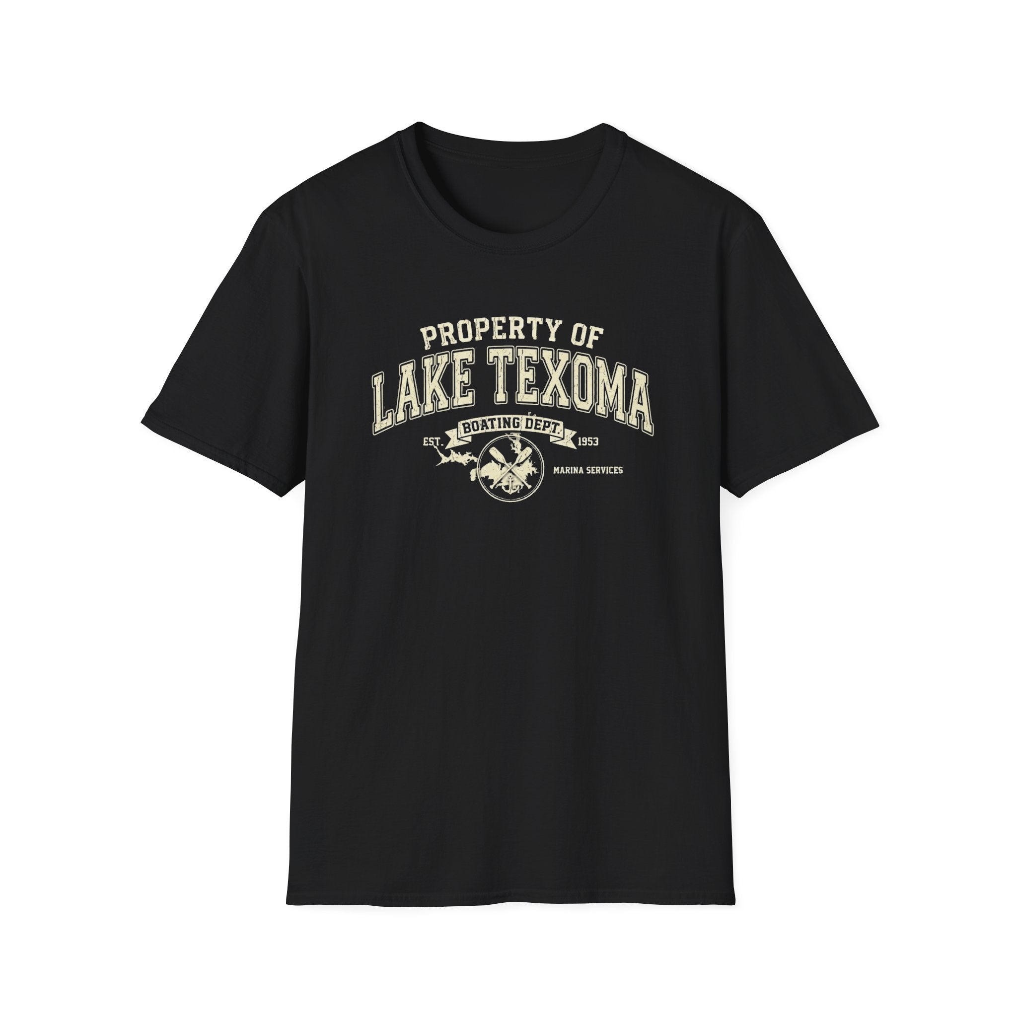 Property of Lake Texoma Boating Dept T-Shirt