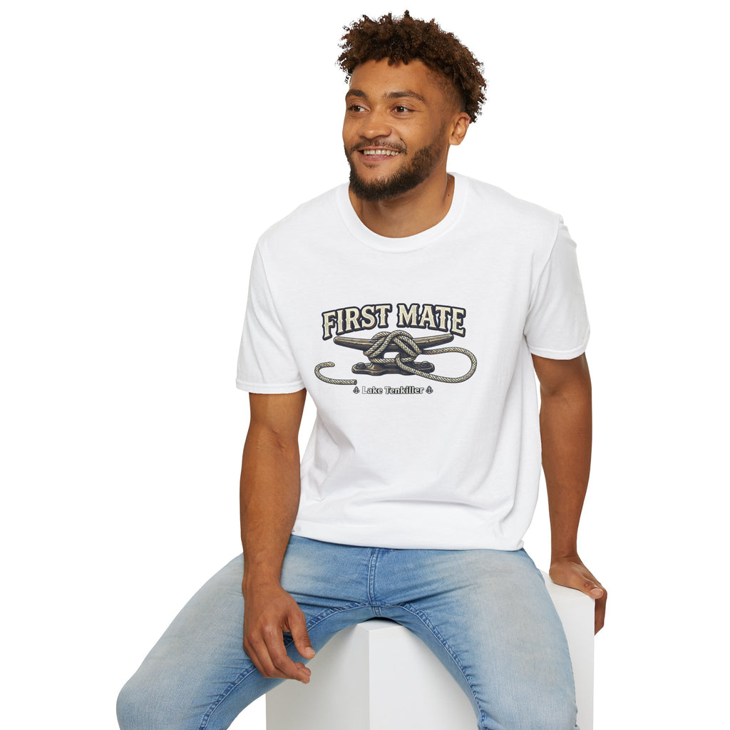 First Mate T-Shirt – Nautical Knot Crew Shirt (Lake Tankiller)