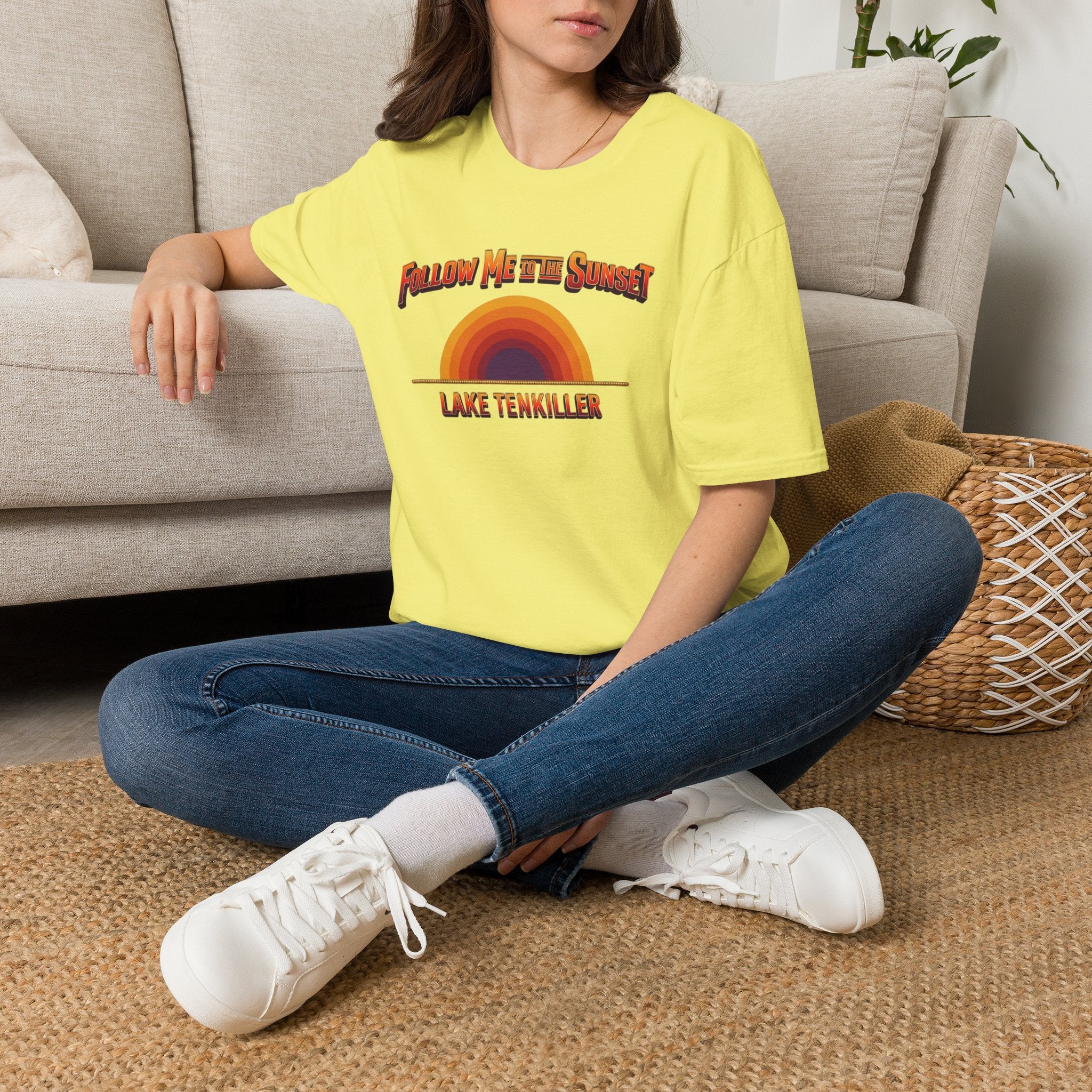 Follow Me to the Sunset Lake Tenkiller T-Shirt