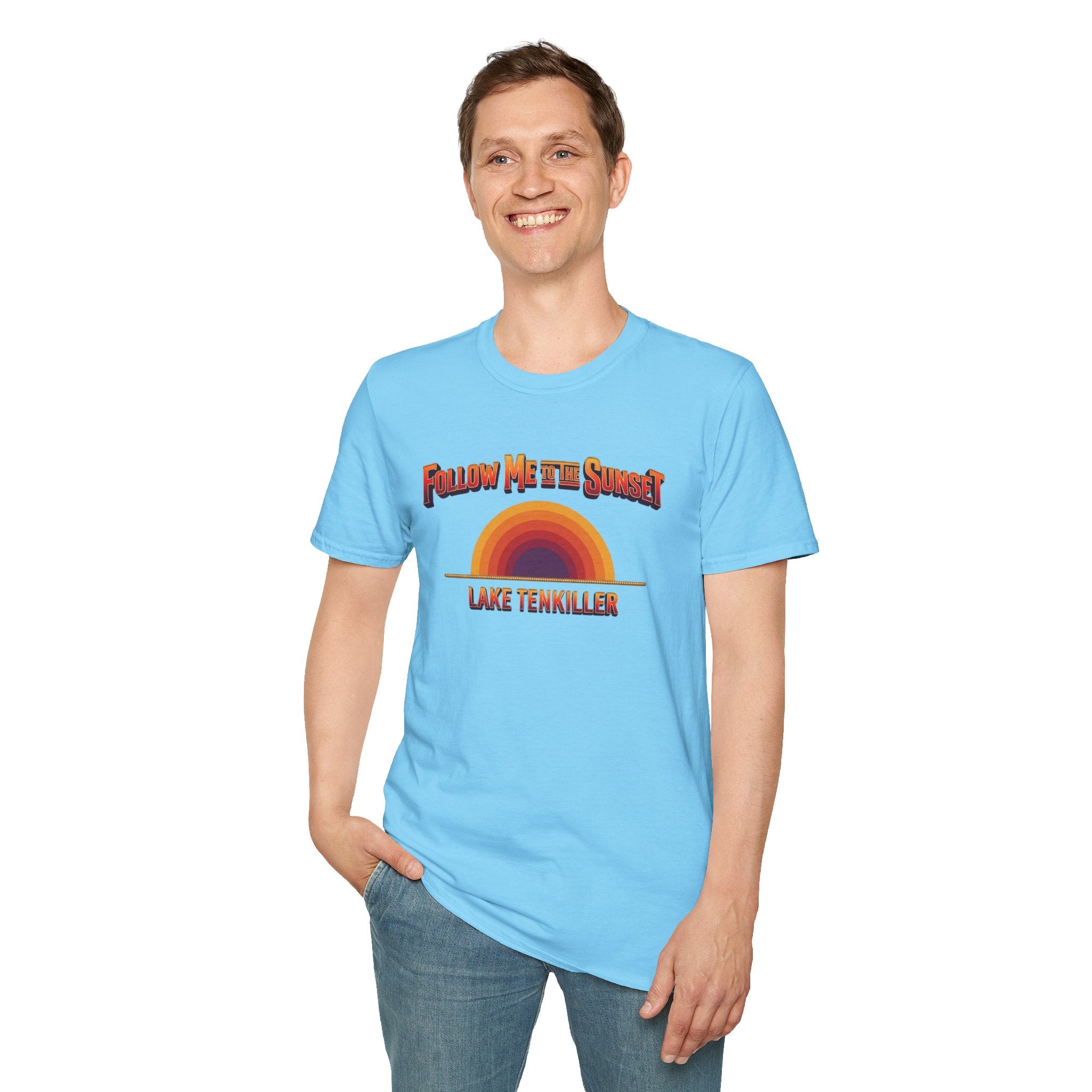 Follow Me to the Sunset Lake Tenkiller T-Shirt