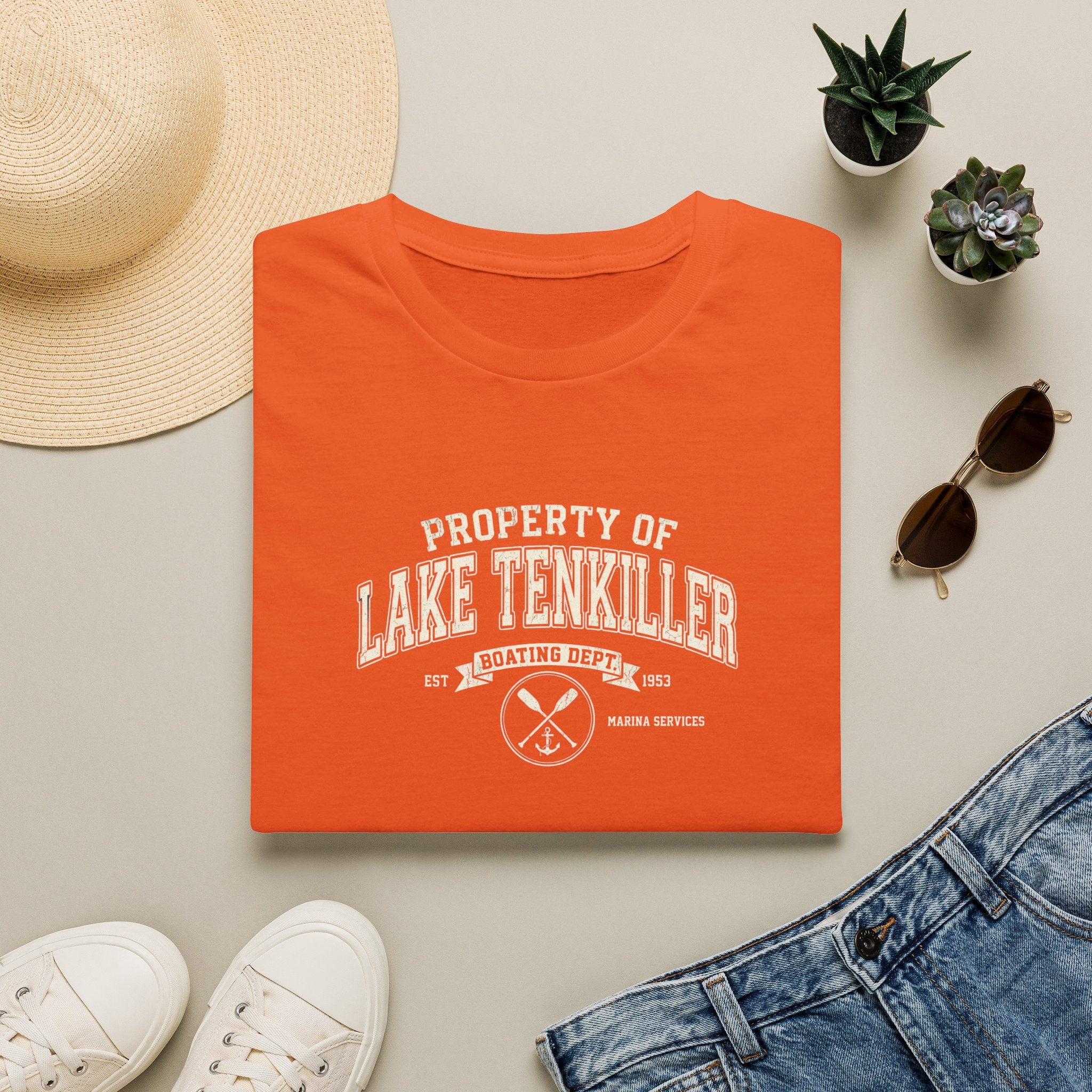 Lake Tenkiller T-Shirt – "Property of Lake Tenkiller" Vintage Boating Tee