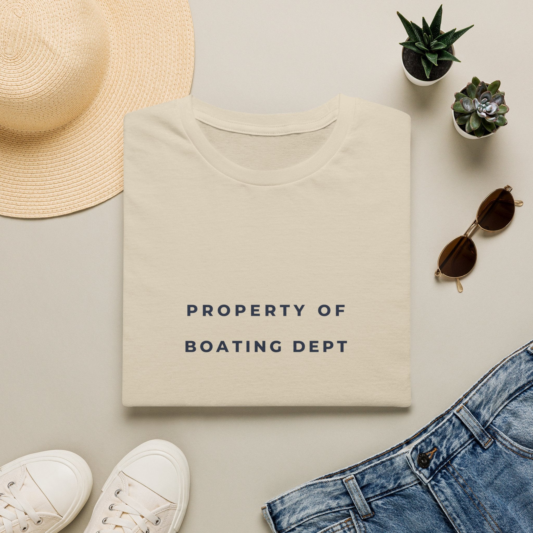 Property Of Boating Dept T-Shirt