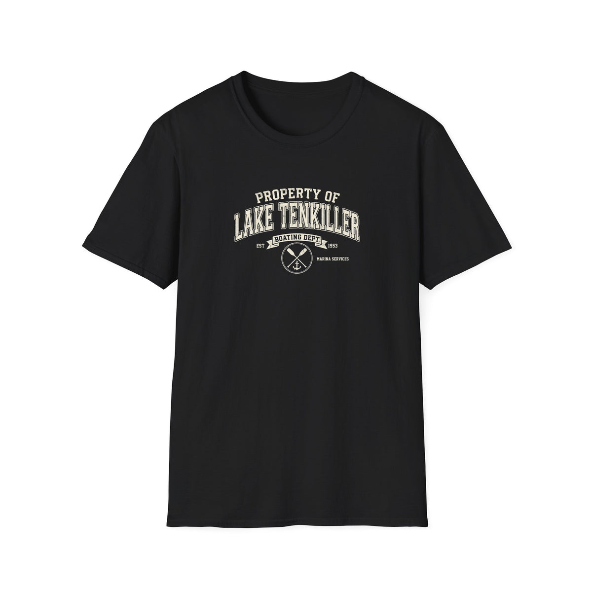 Lake Tenkiller T-Shirt t-shirt — worn by model