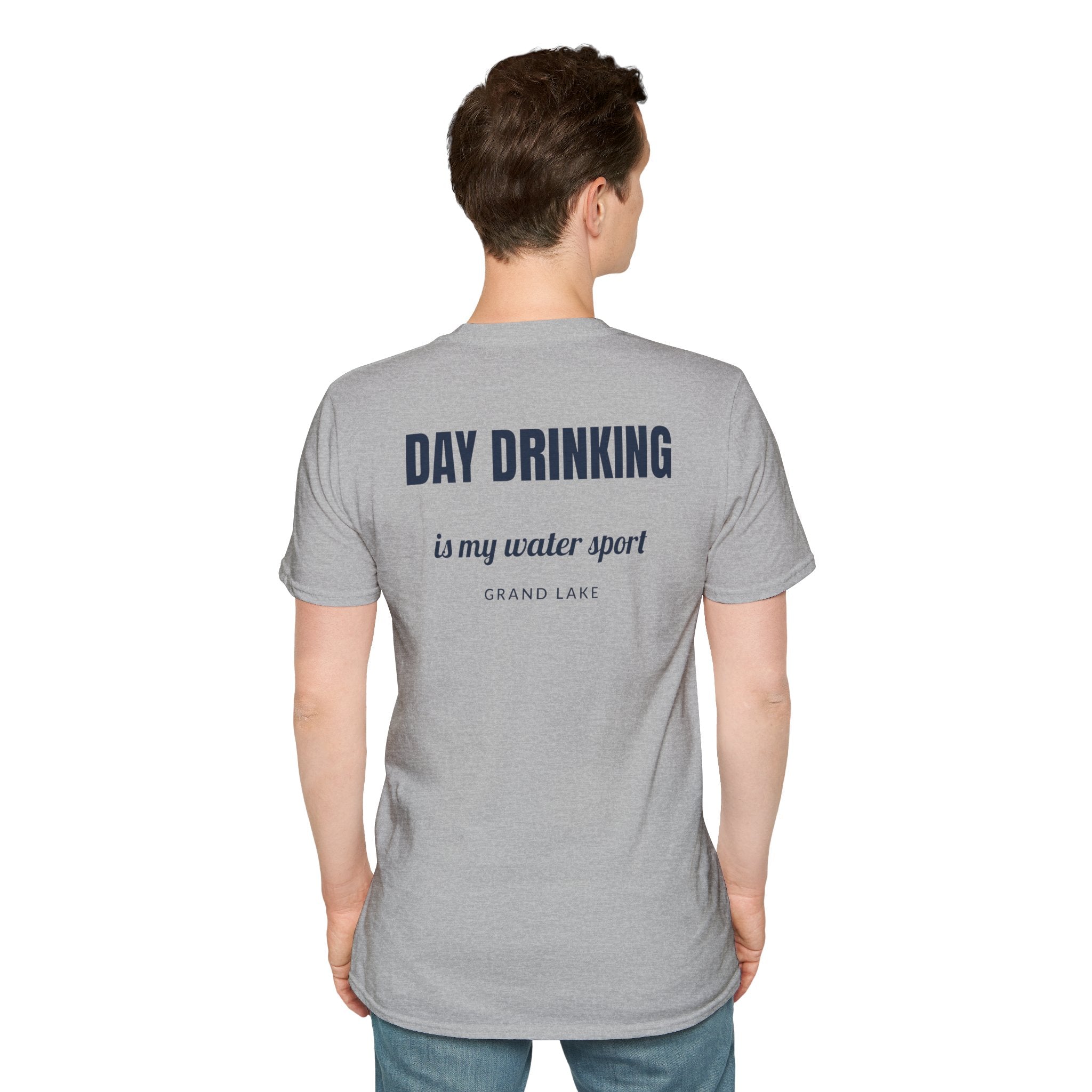 Day Drinking Grand Lake T-Shirt — 'Day Drinking Is My Water Sport'