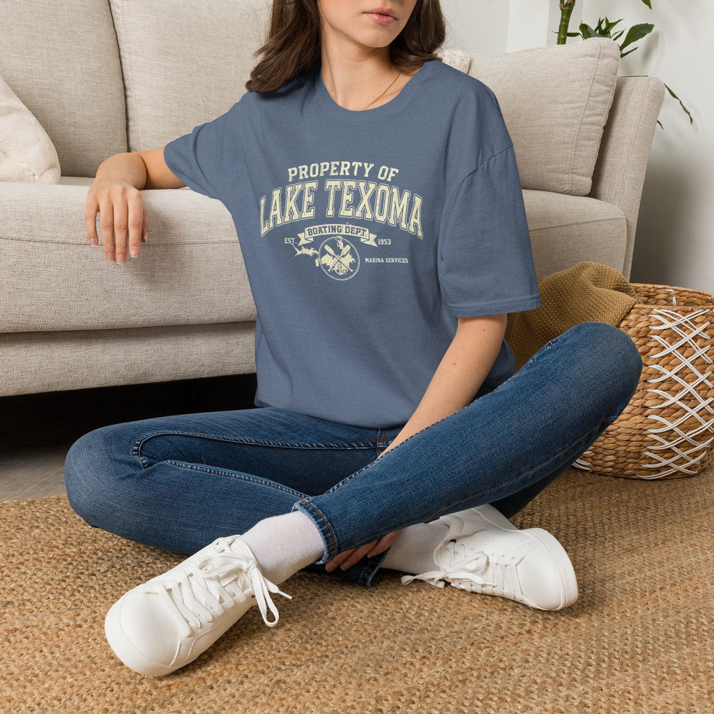 Property of Lake Texoma Boating Dept T-Shirt