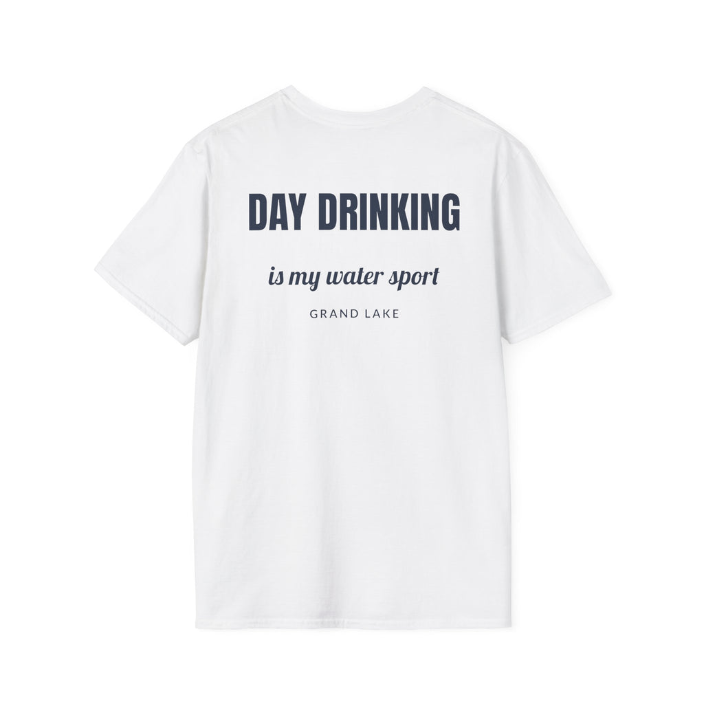 Day Drinking Grand Lake T-Shirt — 'Day Drinking Is My Water Sport'