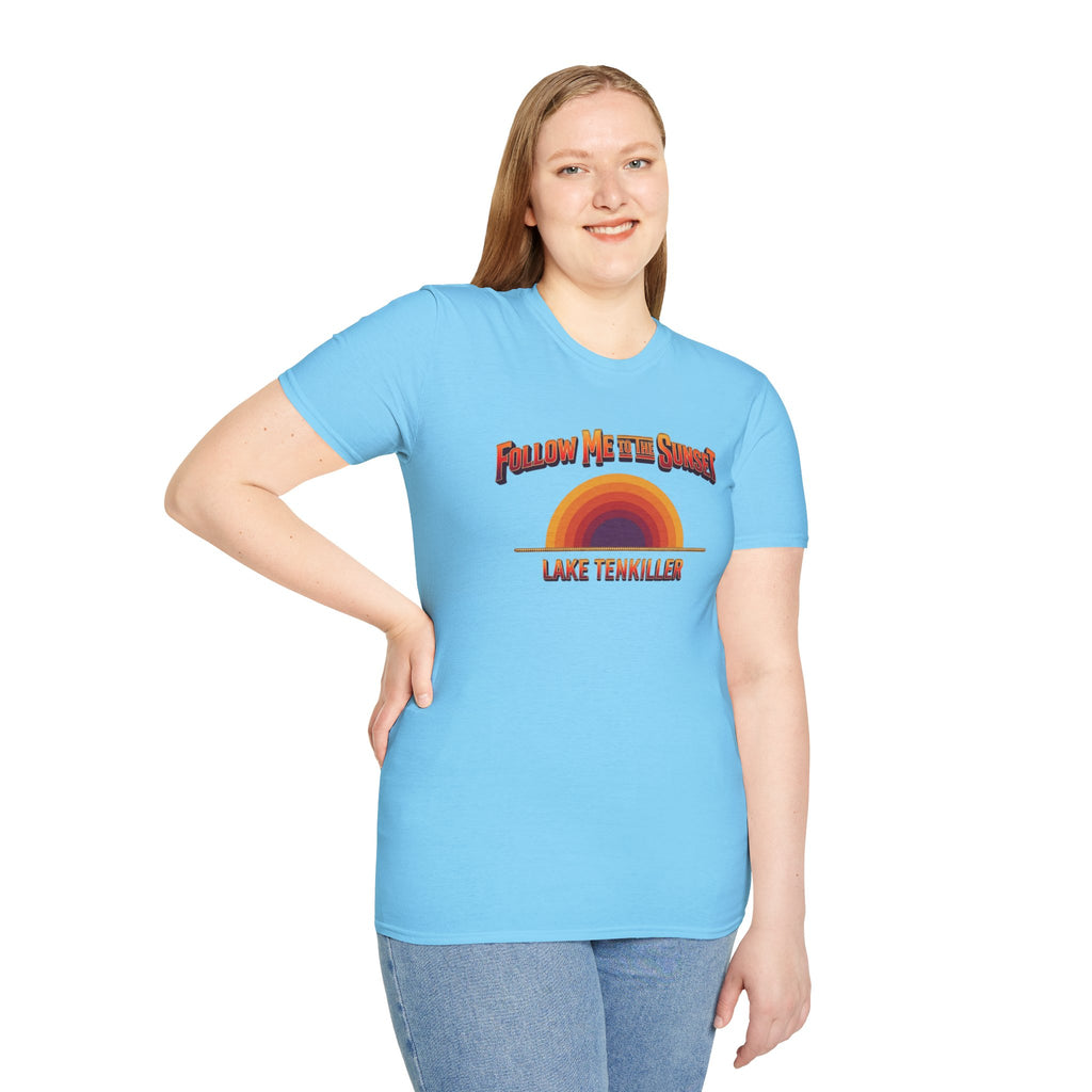 Follow Me to the Sunset Lake Tenkiller T-Shirt