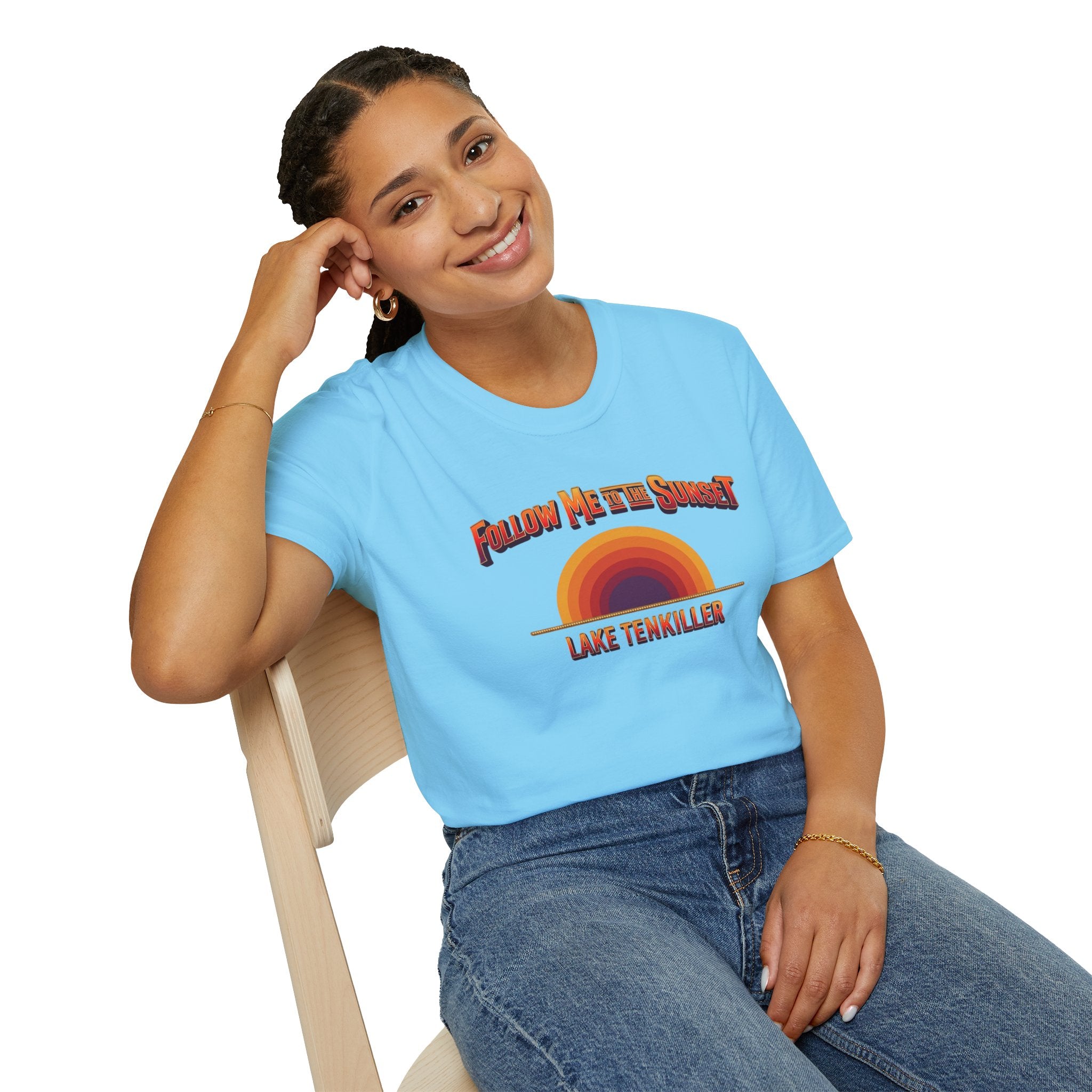 Follow Me to the Sunset Lake Tenkiller T-Shirt