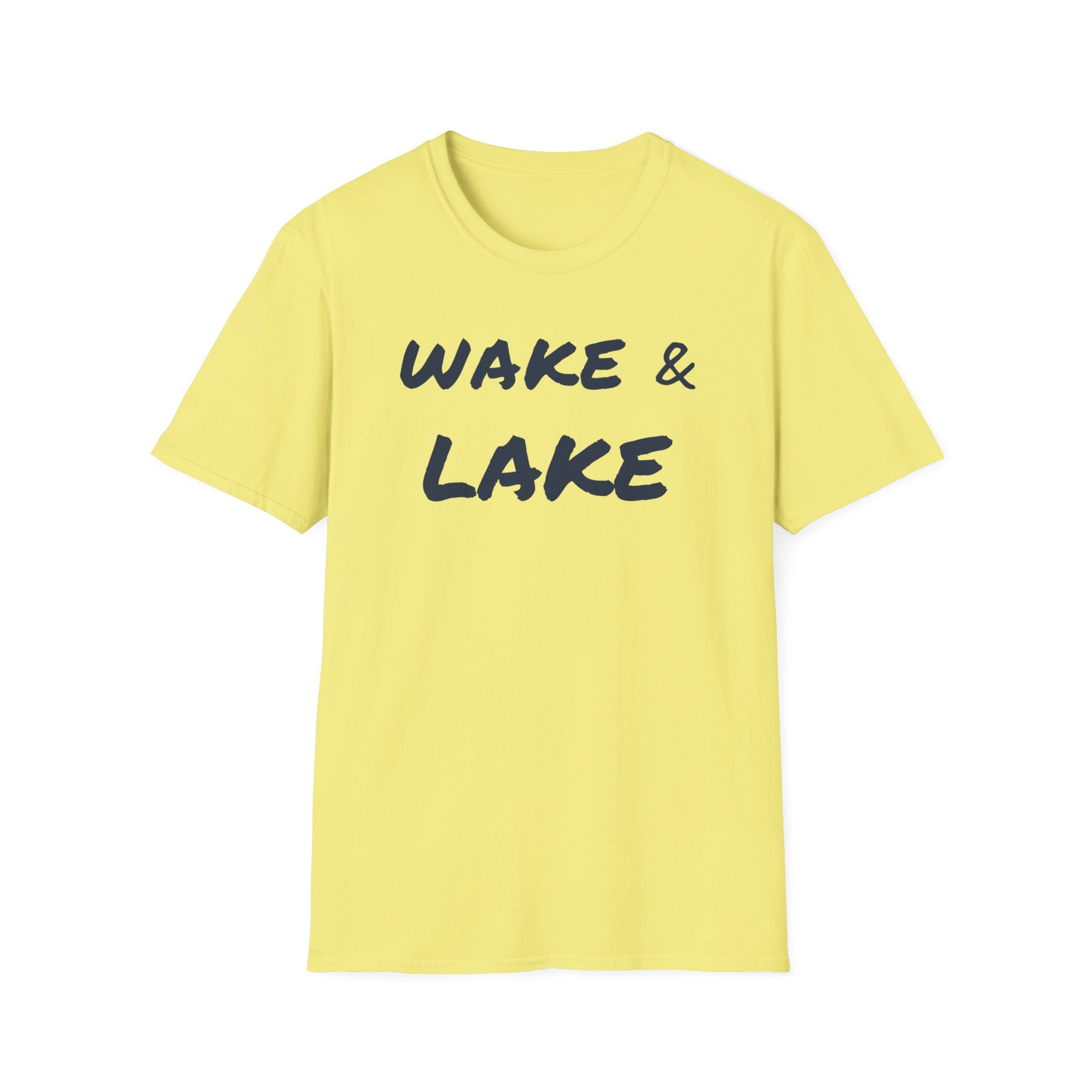 Wake & Lake T‑Shirt — Relaxed Lakeside Vacation Tee