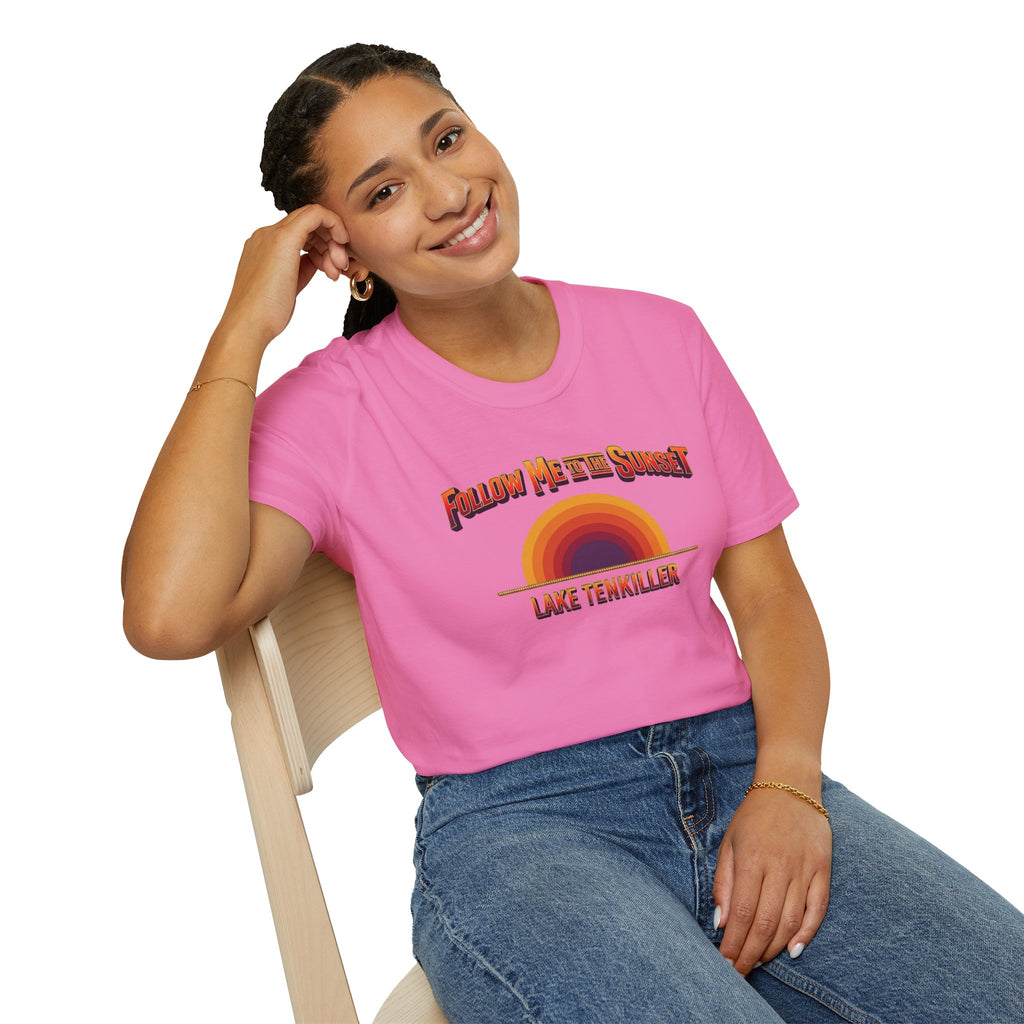 Follow Me to the Sunset Lake Tenkiller T-Shirt