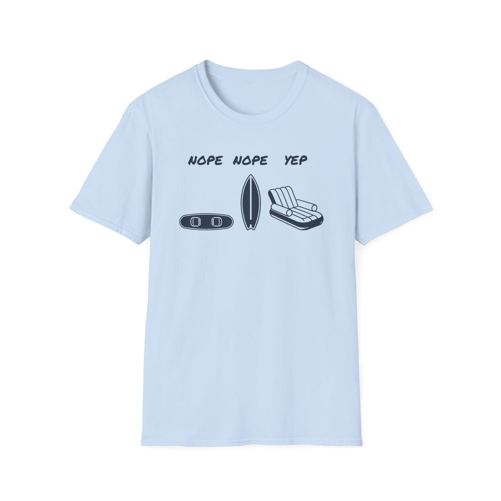 Nope Nope Yep Surf & Float Graphic T-Shirt