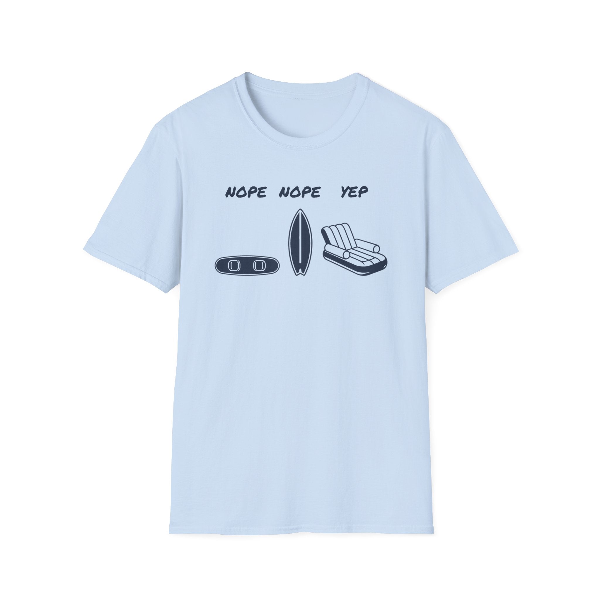 Nope Nope Yep Surf & Float Graphic T-Shirt