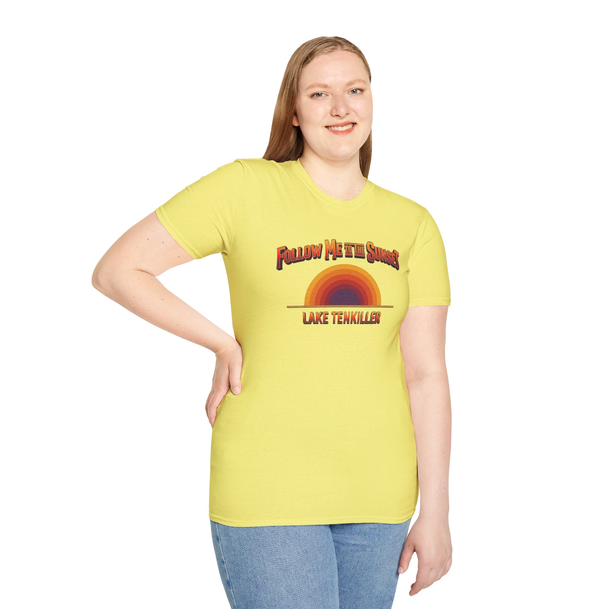 Follow Me to the Sunset Lake Tenkiller T-Shirt