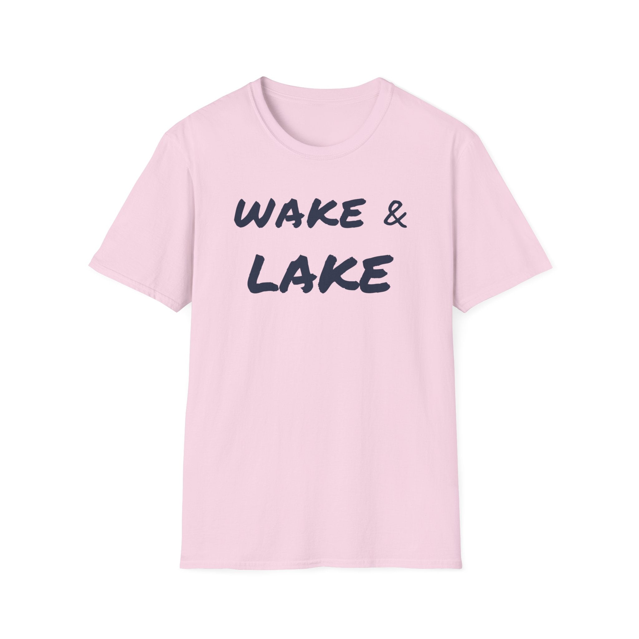 Wake & Lake T‑Shirt — Relaxed Lakeside Vacation Tee