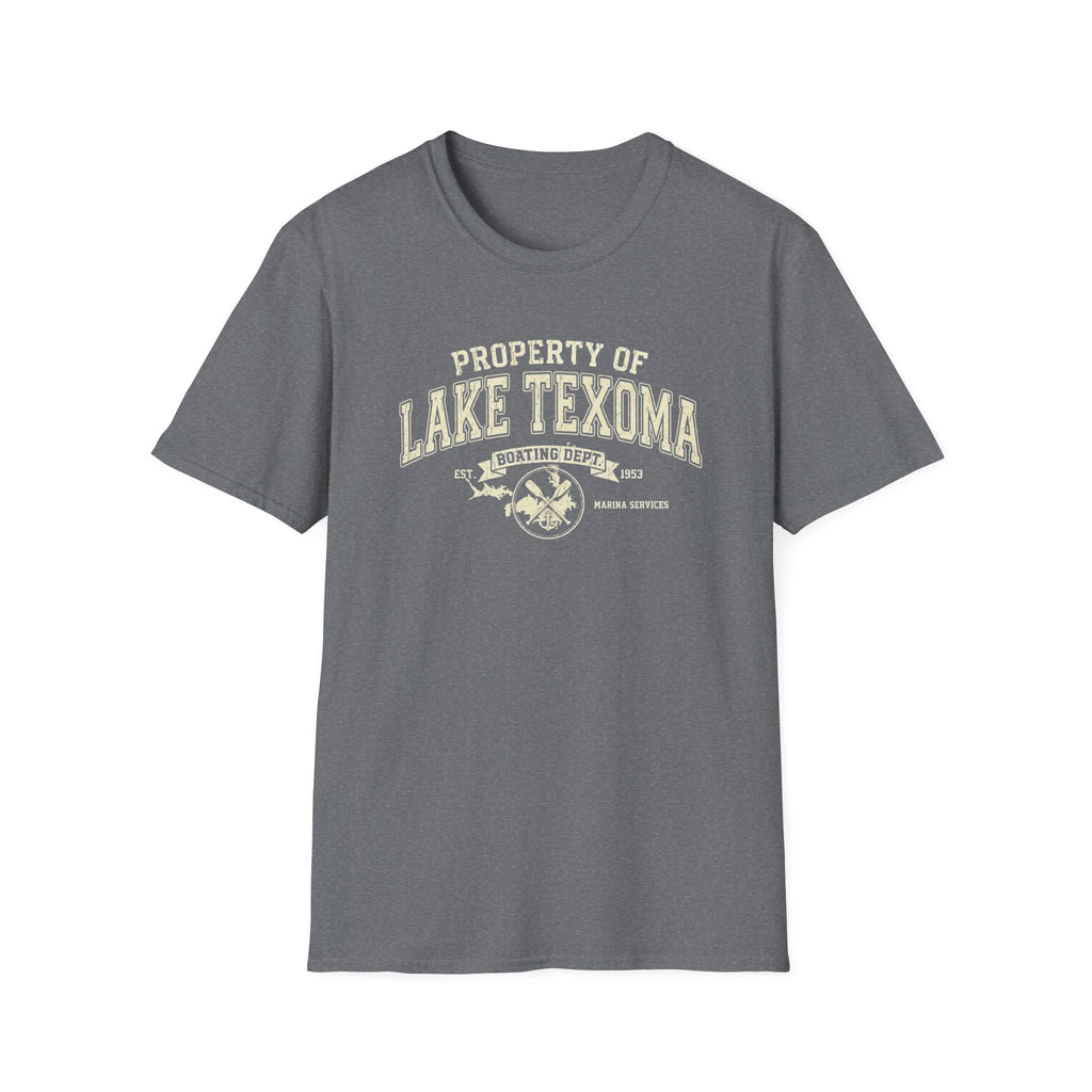 Property of Lake Texoma Boating Dept T-Shirt