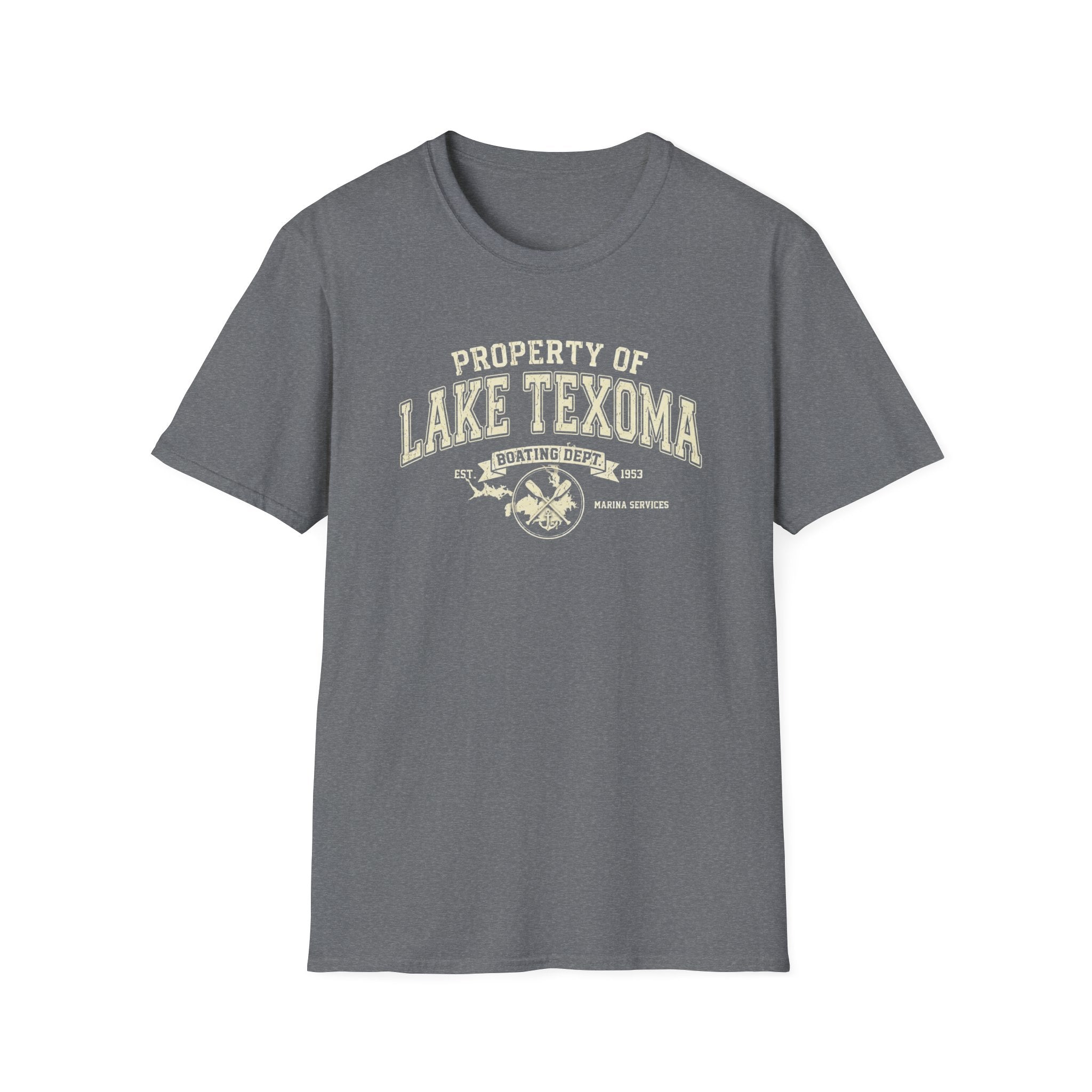 Property of Lake Texoma Boating Dept T-Shirt