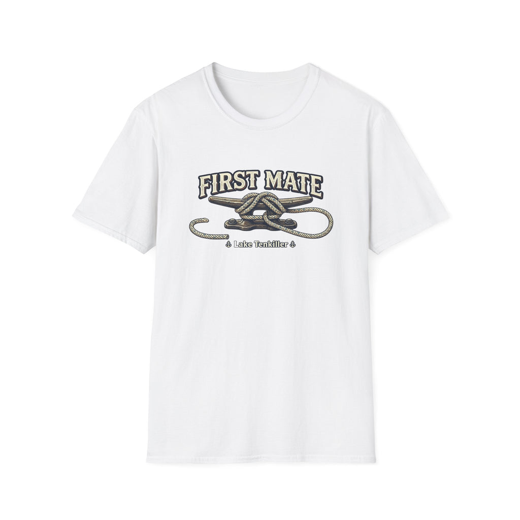 First Mate T-Shirt – Nautical Knot Crew Shirt (Lake Tankiller)