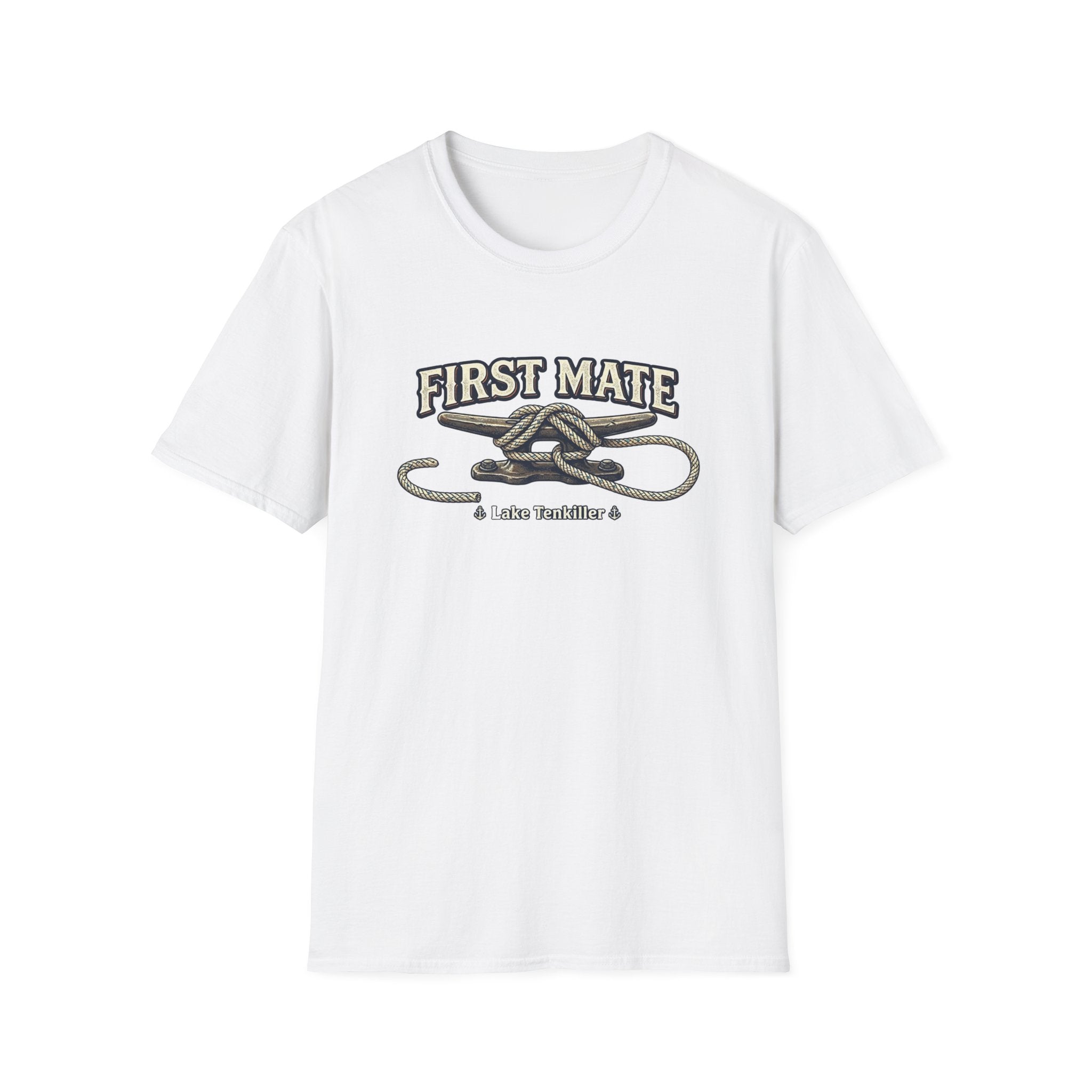 First Mate T-Shirt – Nautical Knot Crew Shirt (Lake Tankiller)