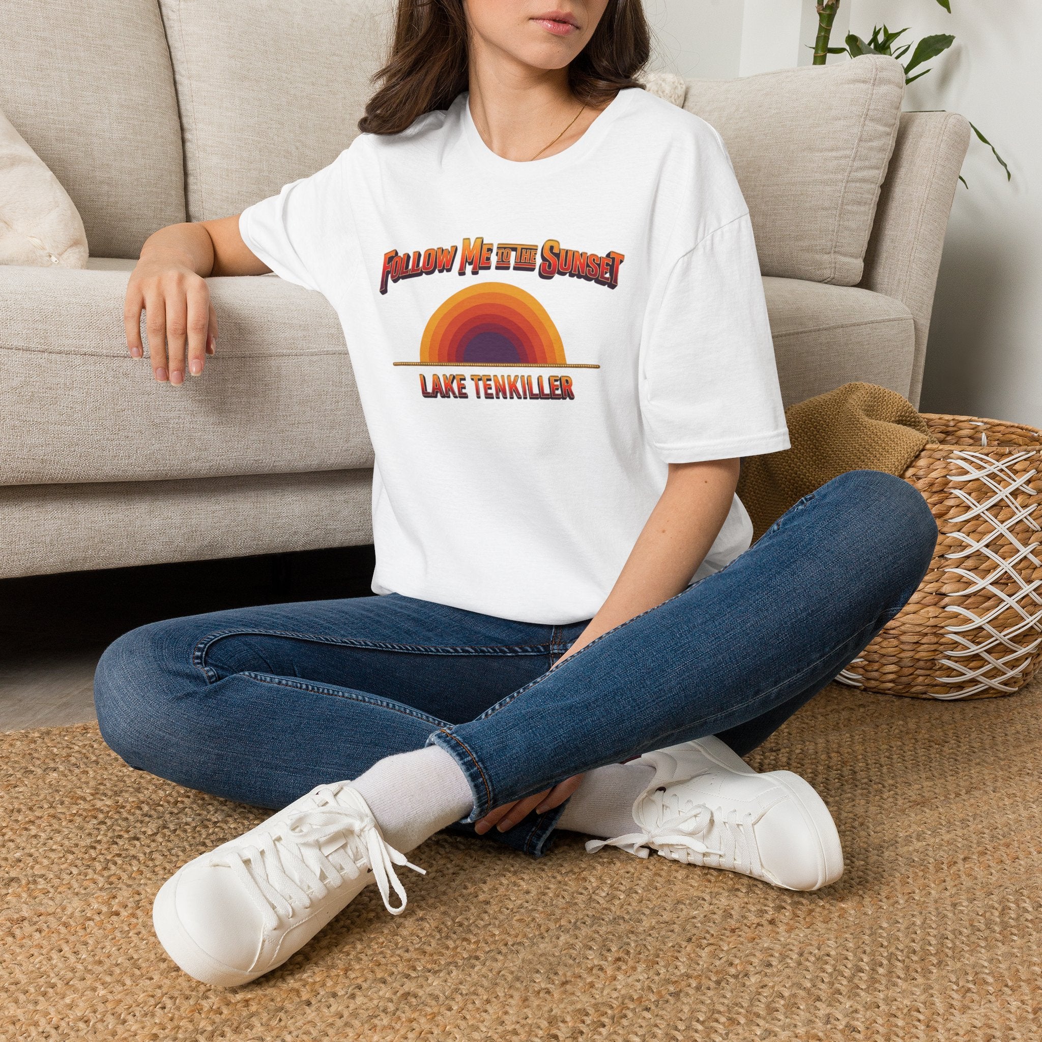 Follow Me to the Sunset Lake Tenkiller T-Shirt