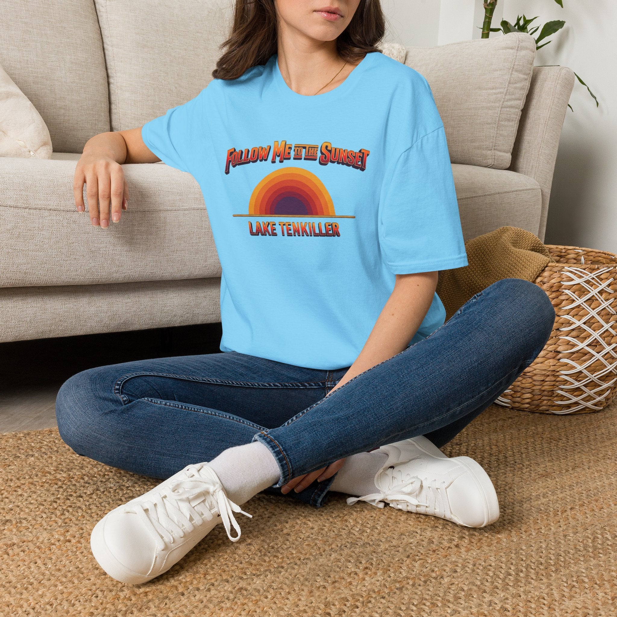 Follow Me to the Sunset Lake Tenkiller T-Shirt