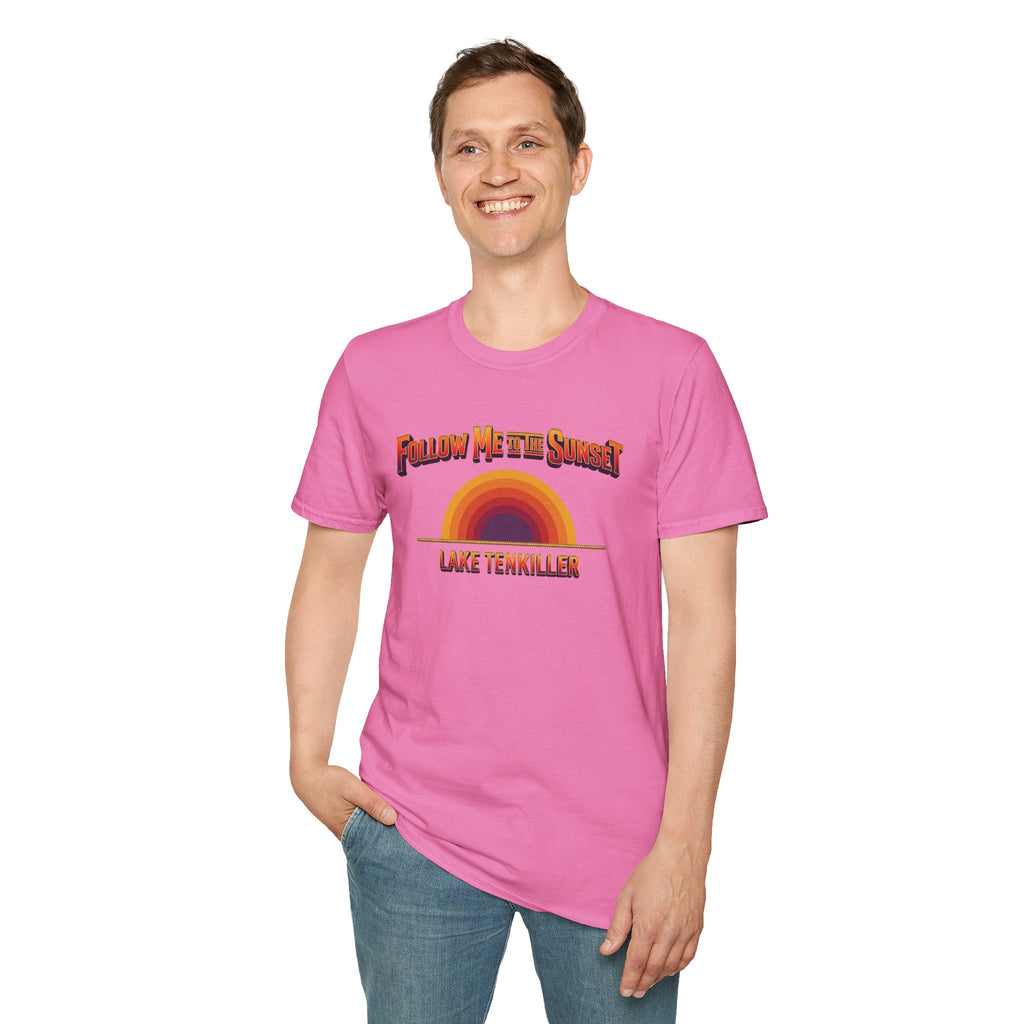 Follow Me to the Sunset Lake Tenkiller T-Shirt