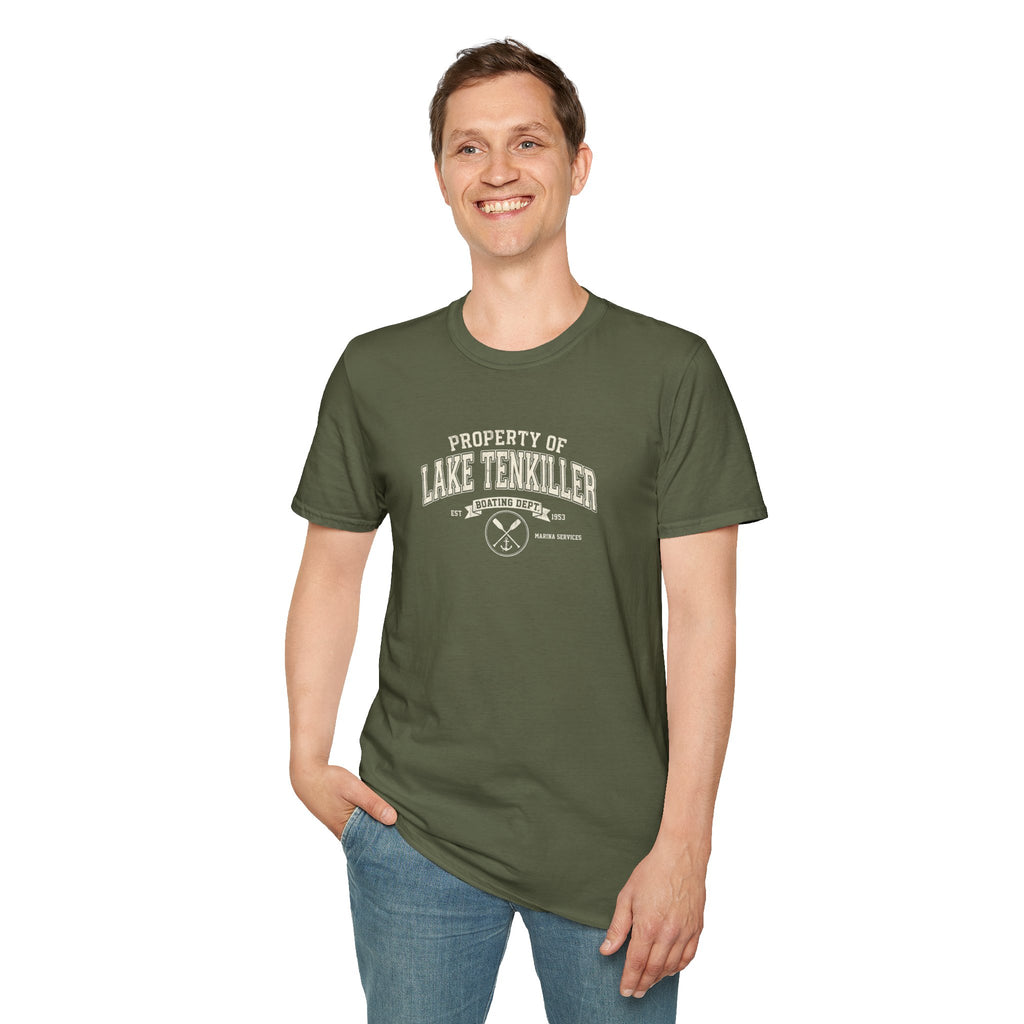 Lake Tenkiller T-Shirt – "Property of Lake Tenkiller" Vintage Boating Tee