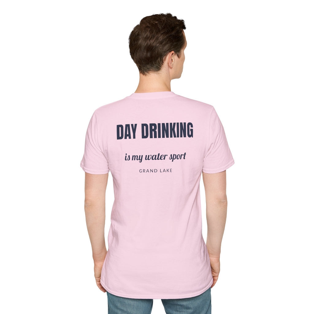 Day Drinking Grand Lake T-Shirt — 'Day Drinking Is My Water Sport'