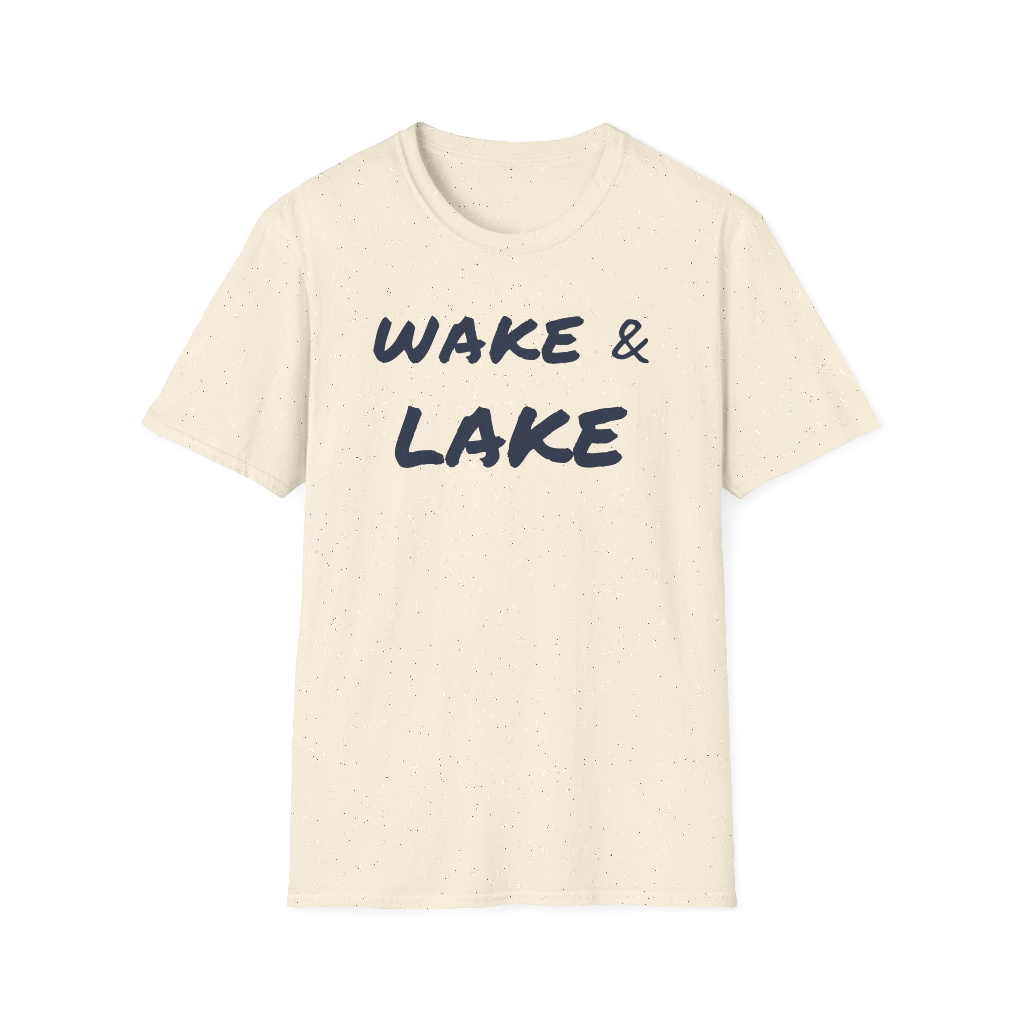 Wake & Lake T‑Shirt — Relaxed Lakeside Vacation Tee