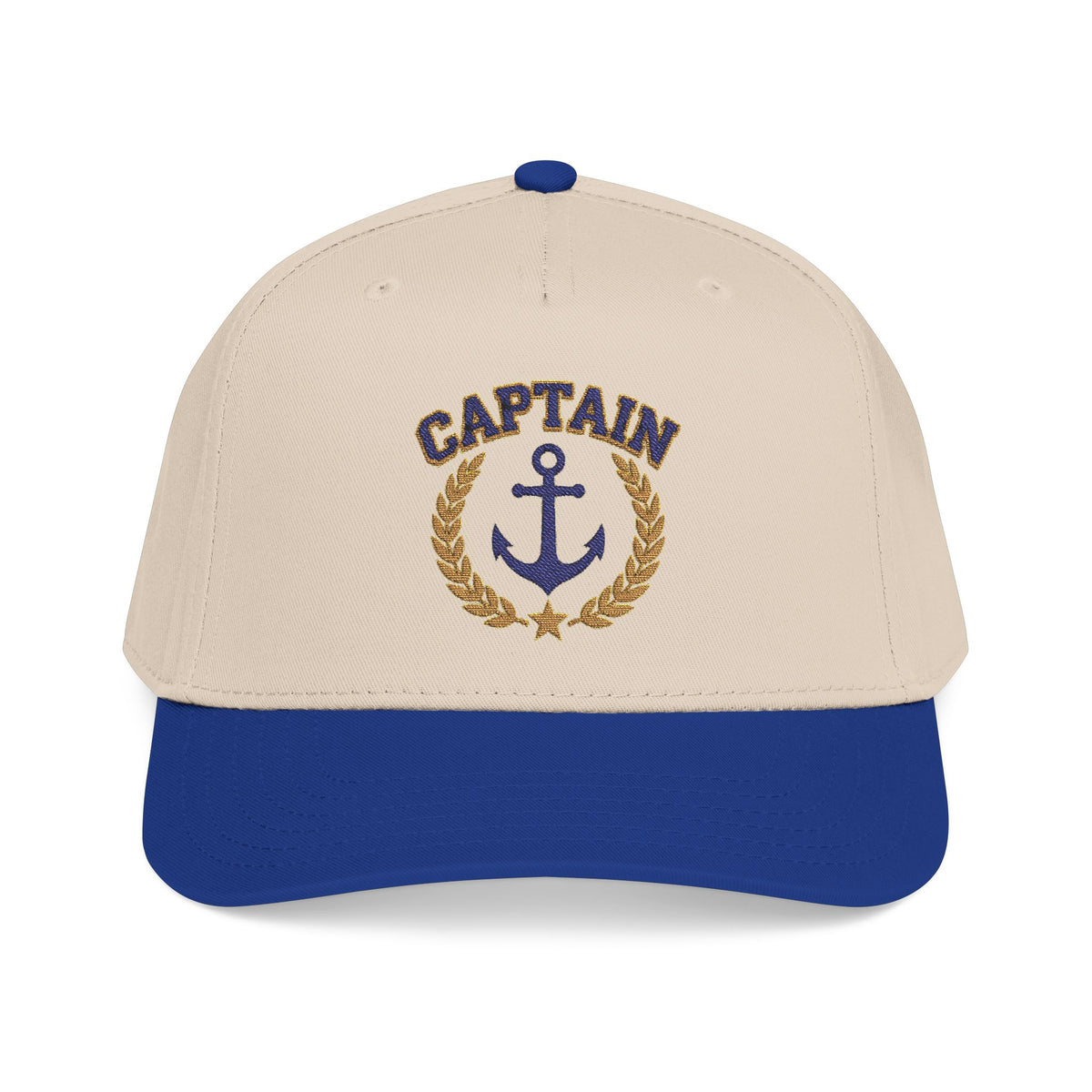 Mid Profile Baseball Cap hat in One size — worn by model