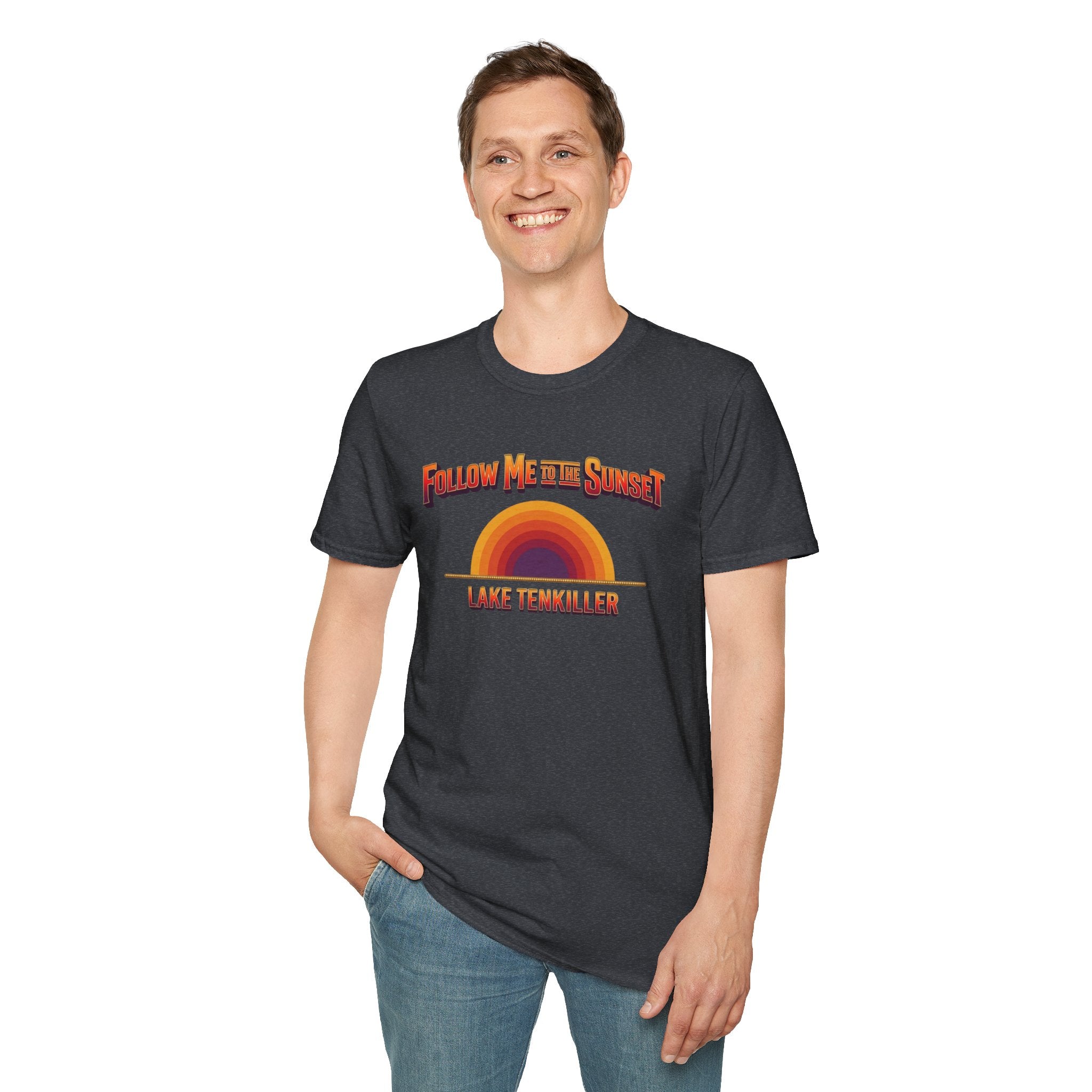Follow Me to the Sunset Lake Tenkiller T-Shirt