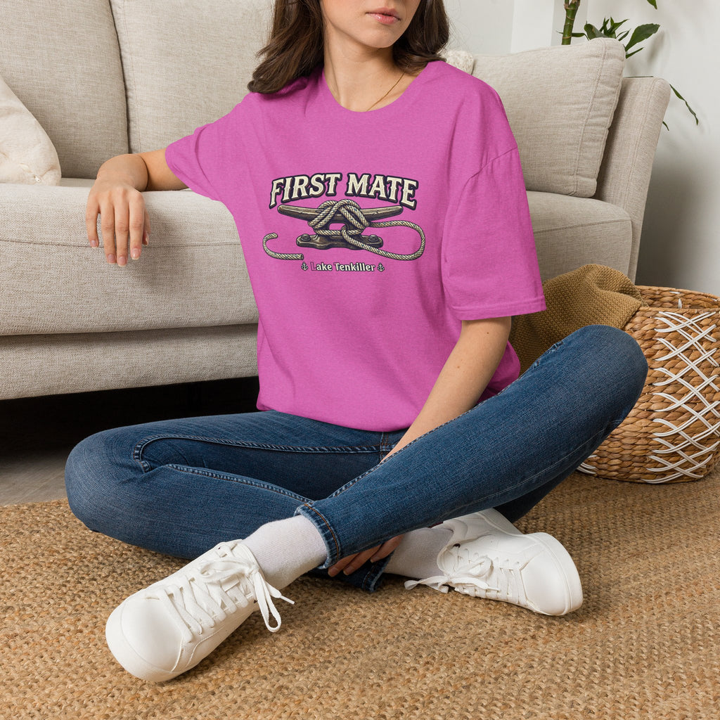 First Mate T-Shirt – Nautical Knot Crew Shirt (Lake Tankiller)