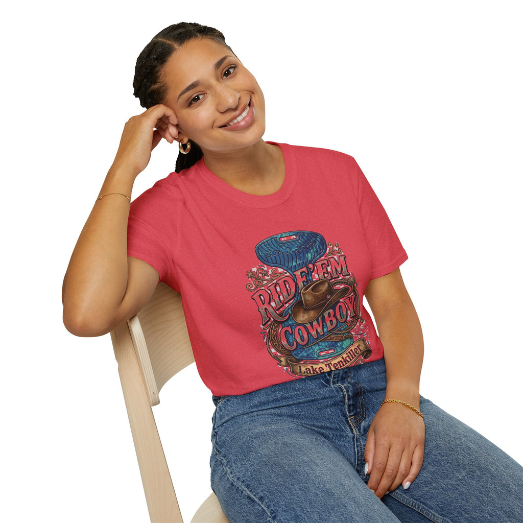 Water Saddle T-Shirt — "Ride 'Em Cowboy" Western Graphic Tee