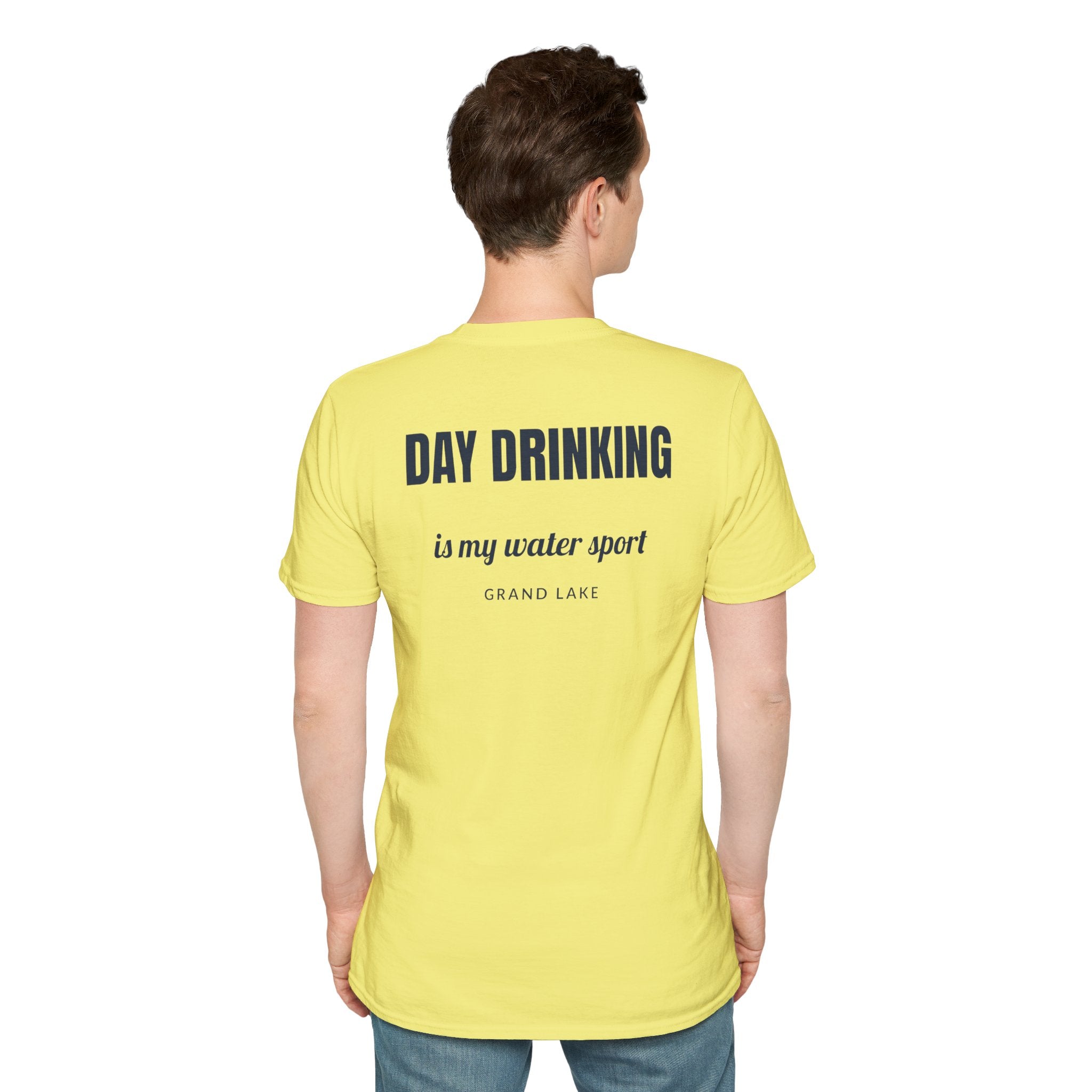 Day Drinking Grand Lake T-Shirt — 'Day Drinking Is My Water Sport'