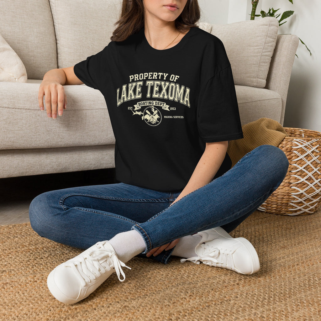 Property of Lake Texoma Boating Dept T-Shirt