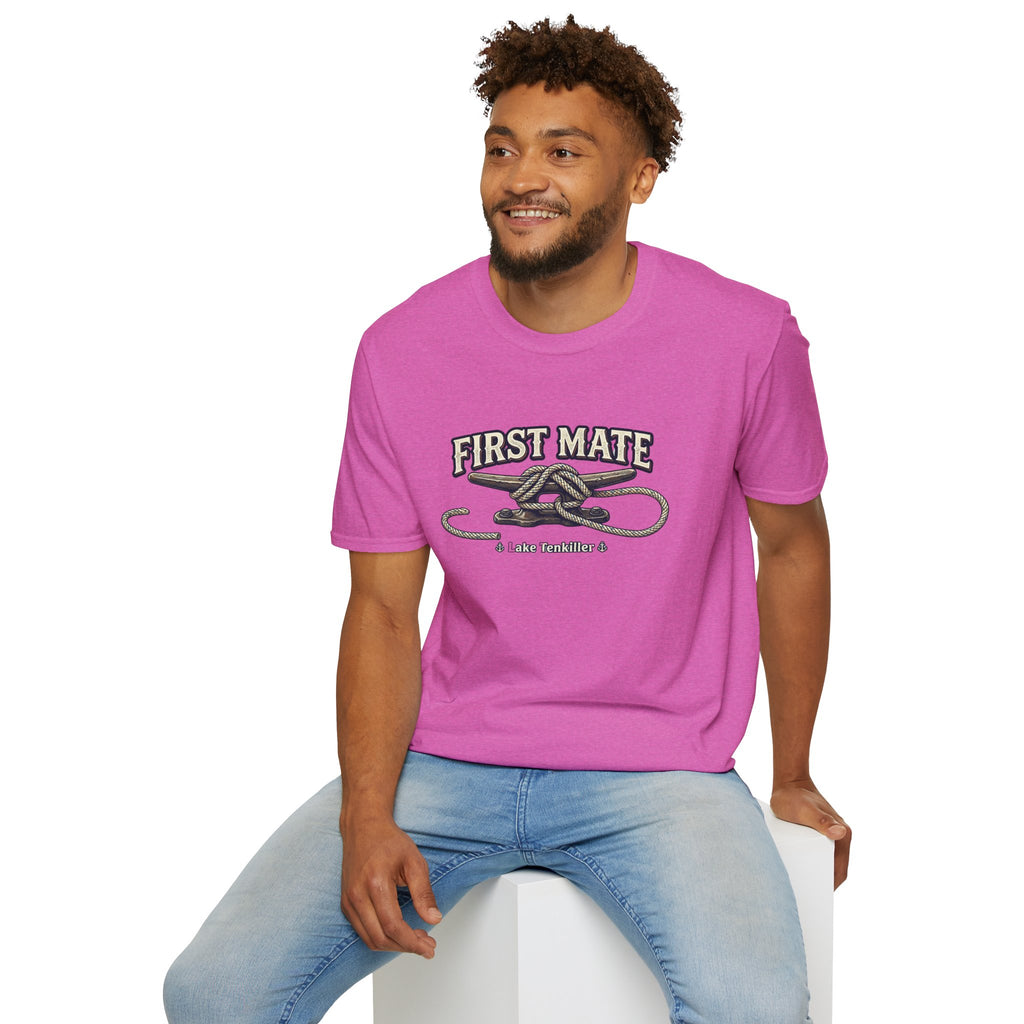 First Mate T-Shirt – Nautical Knot Crew Shirt (Lake Tankiller)