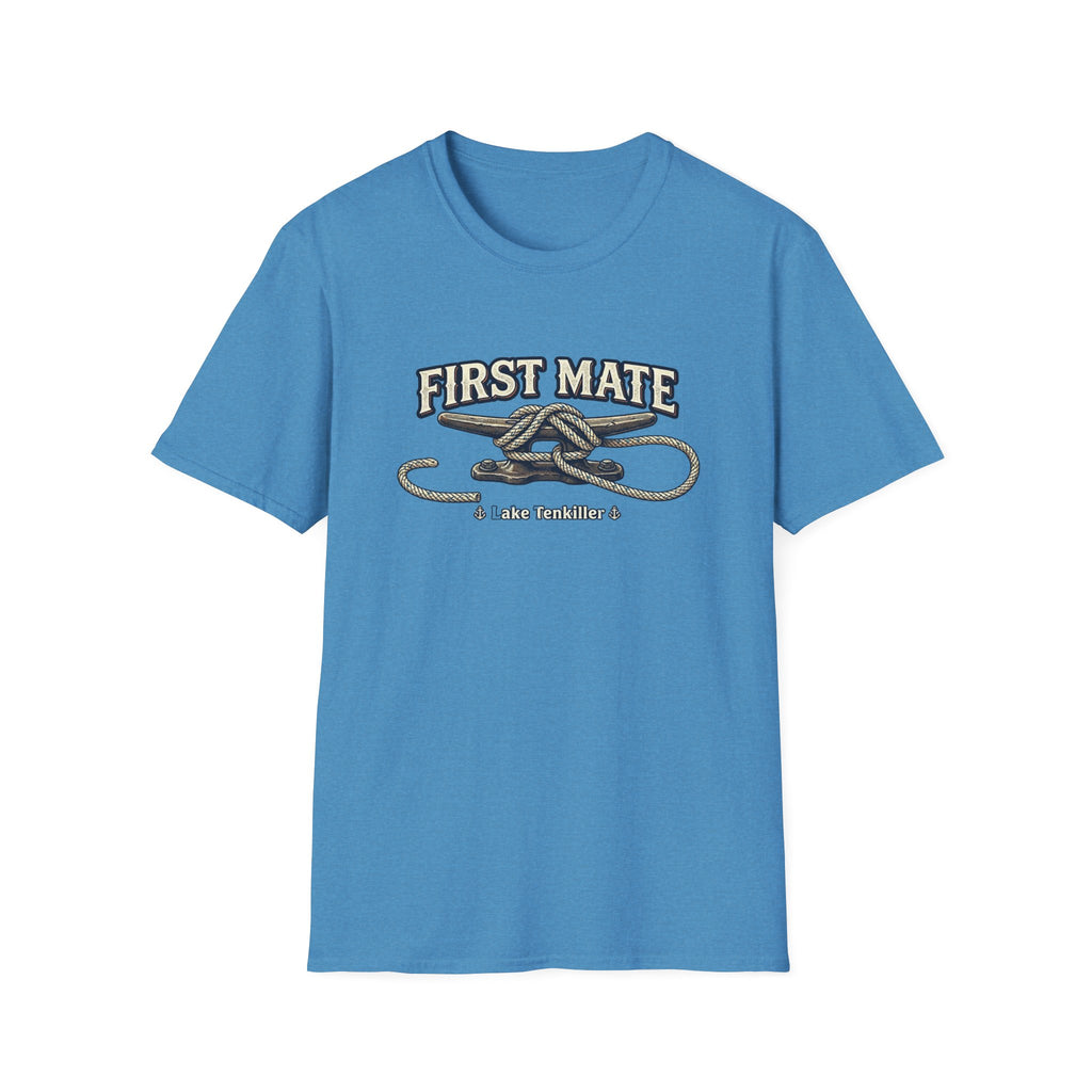 First Mate T-Shirt – Nautical Knot Crew Shirt (Lake Tankiller)