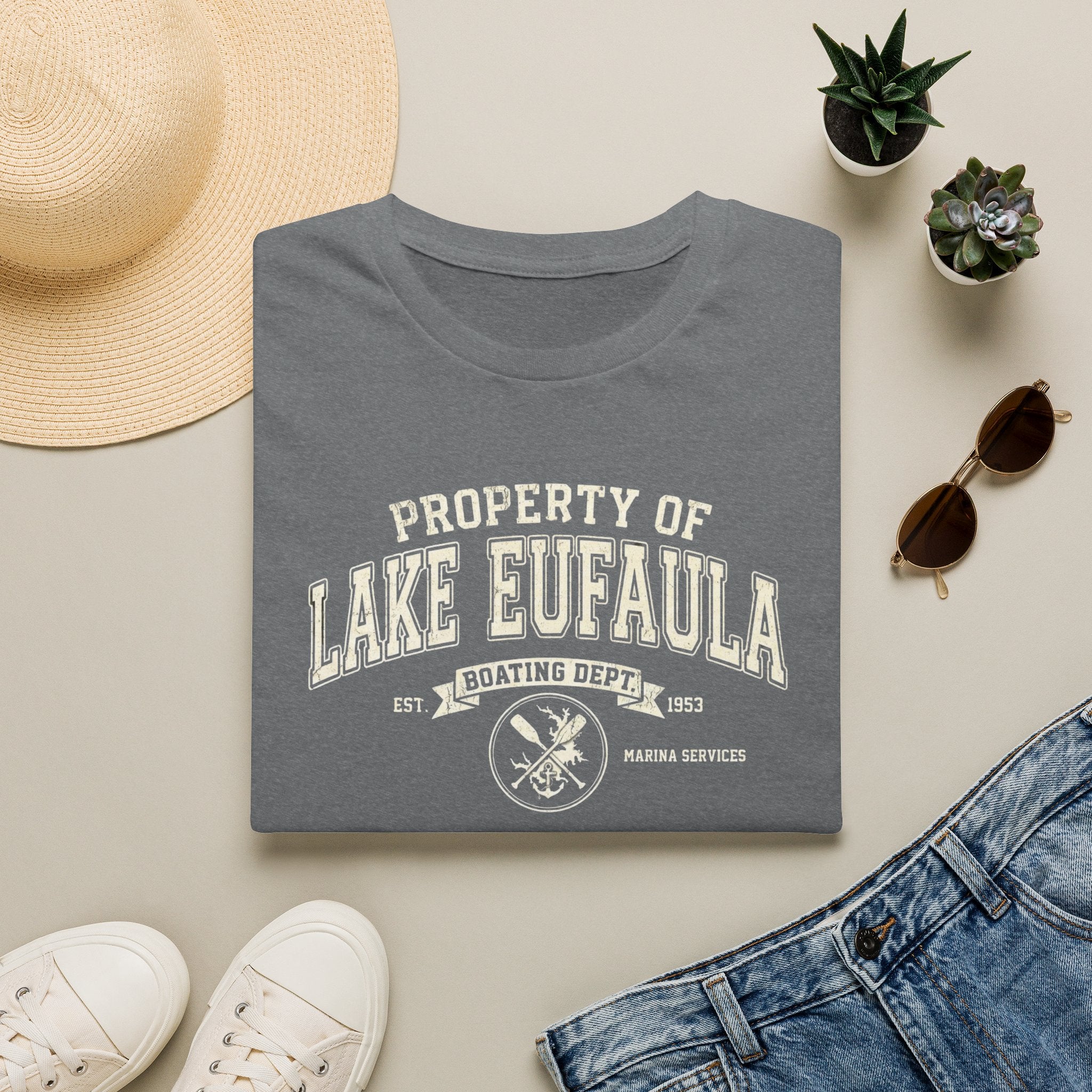 Property of Lake Eufaula Boating Dept T-Shirt