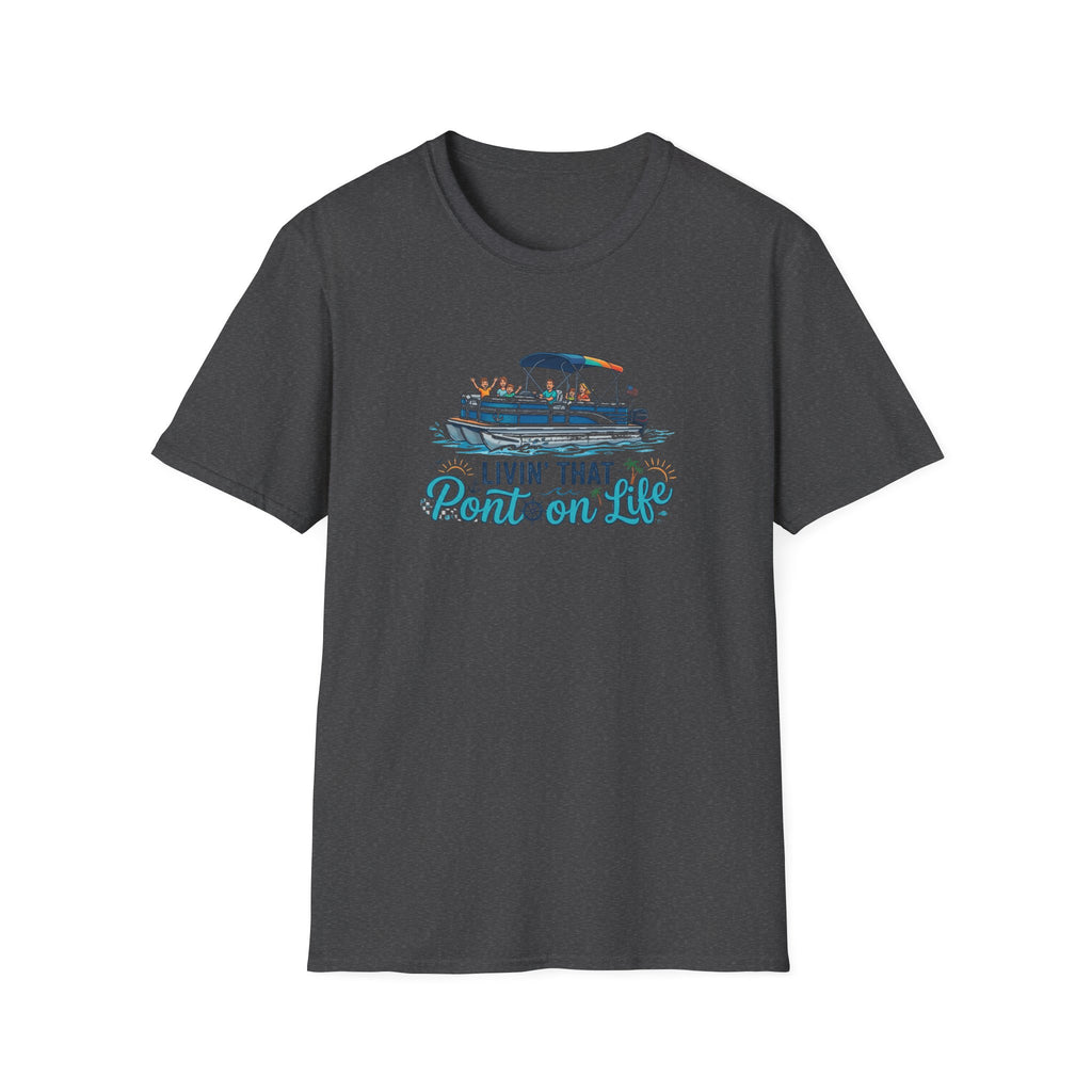 Pontoon Life T-Shirt — "Livin' That Pontoon Life" Boating Tee