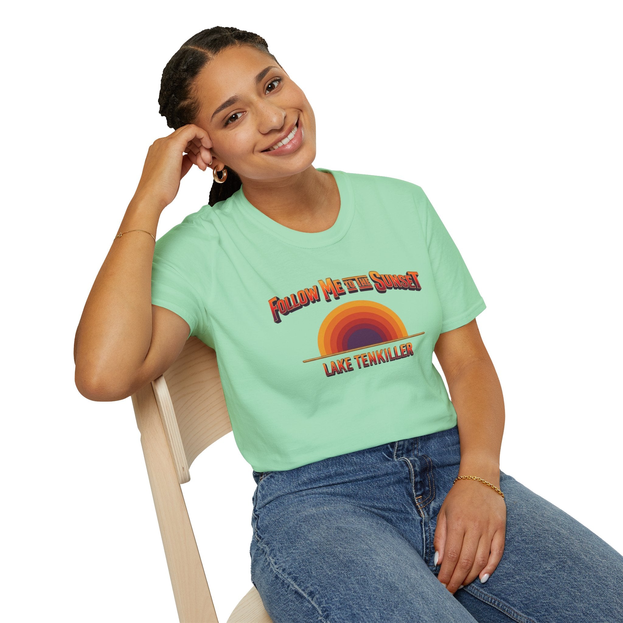 Follow Me to the Sunset Lake Tenkiller T-Shirt