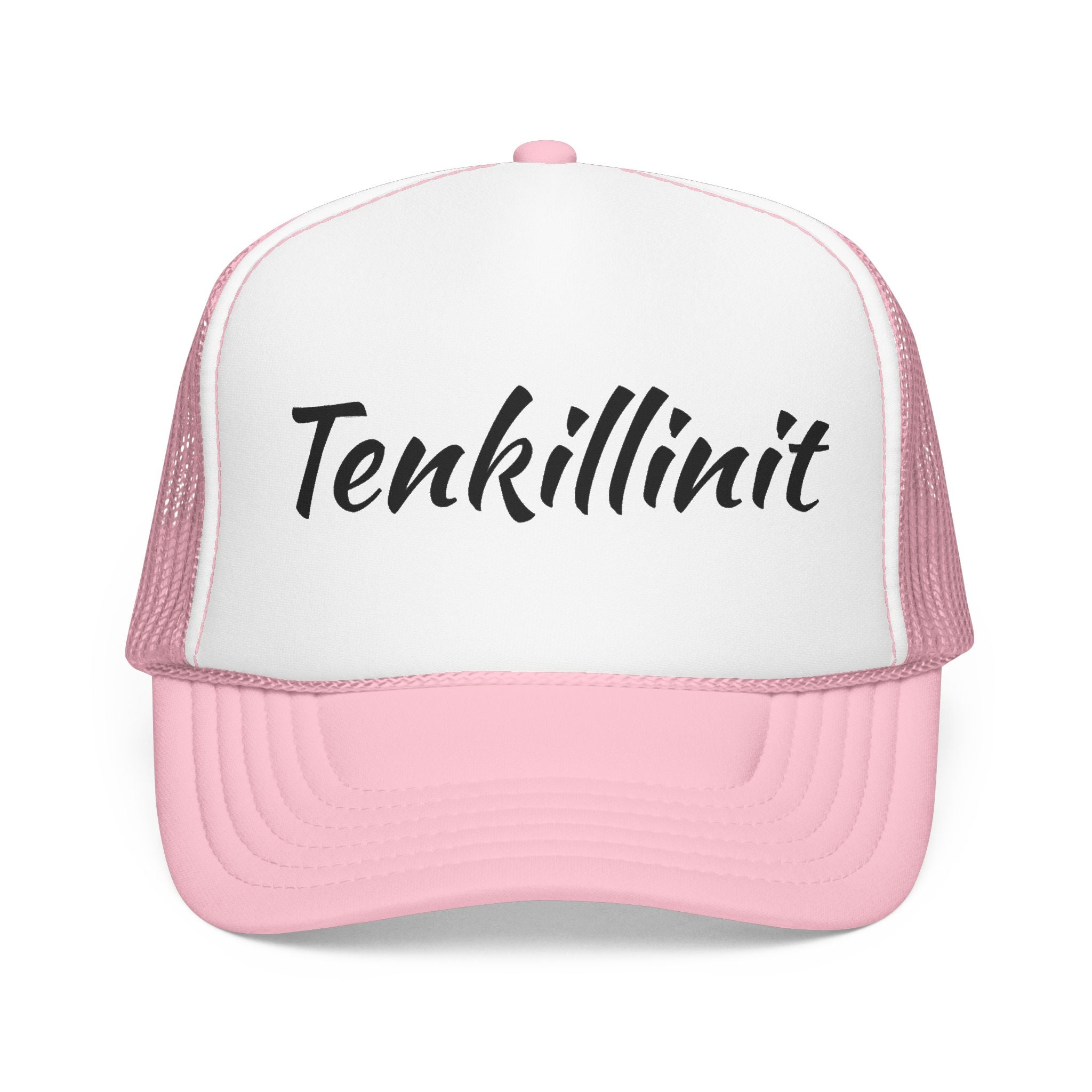 Tenkillinit Trucker Hat – Retro Foam Mesh Baseball Cap