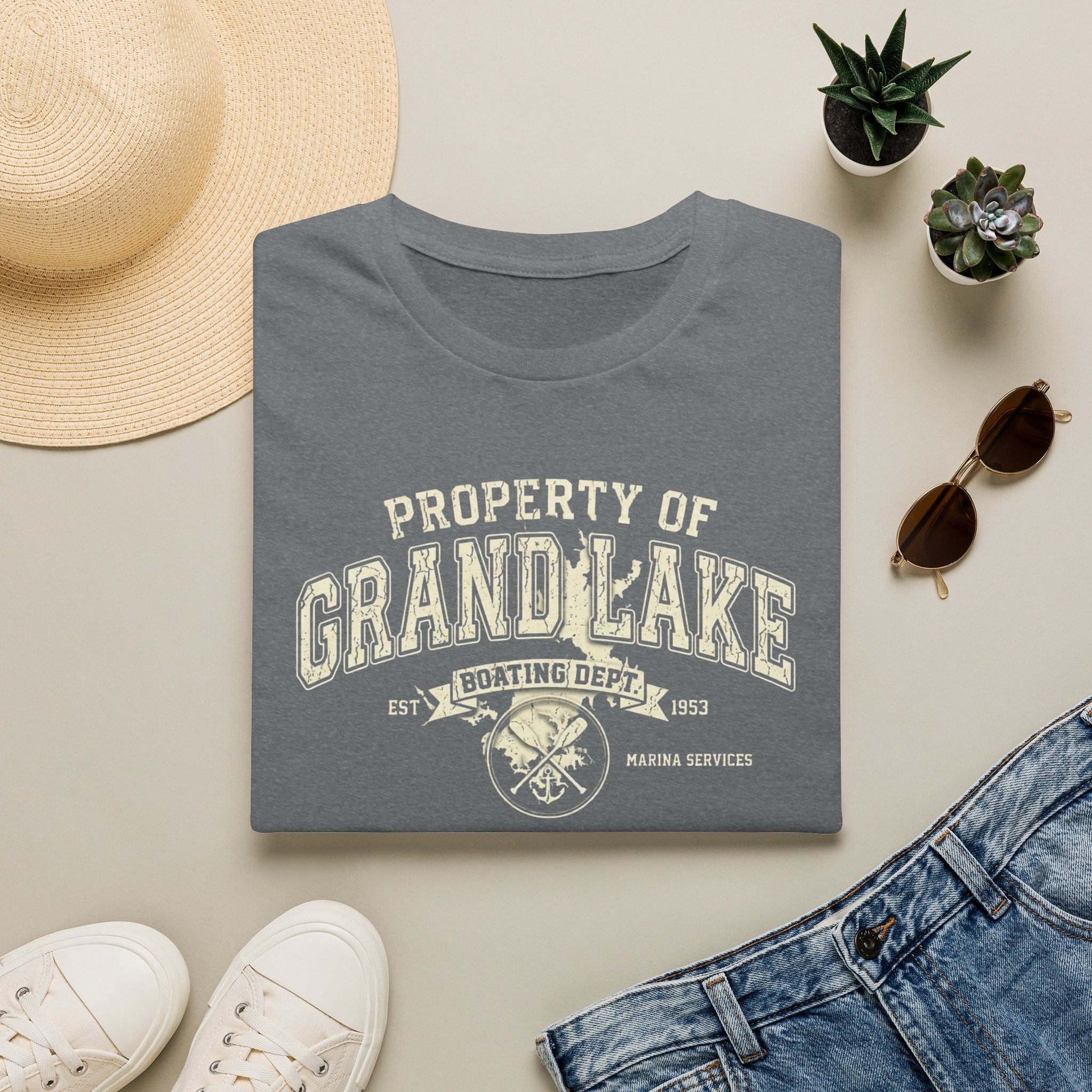 Property of Grand Lake Boating Dept T-Shirt