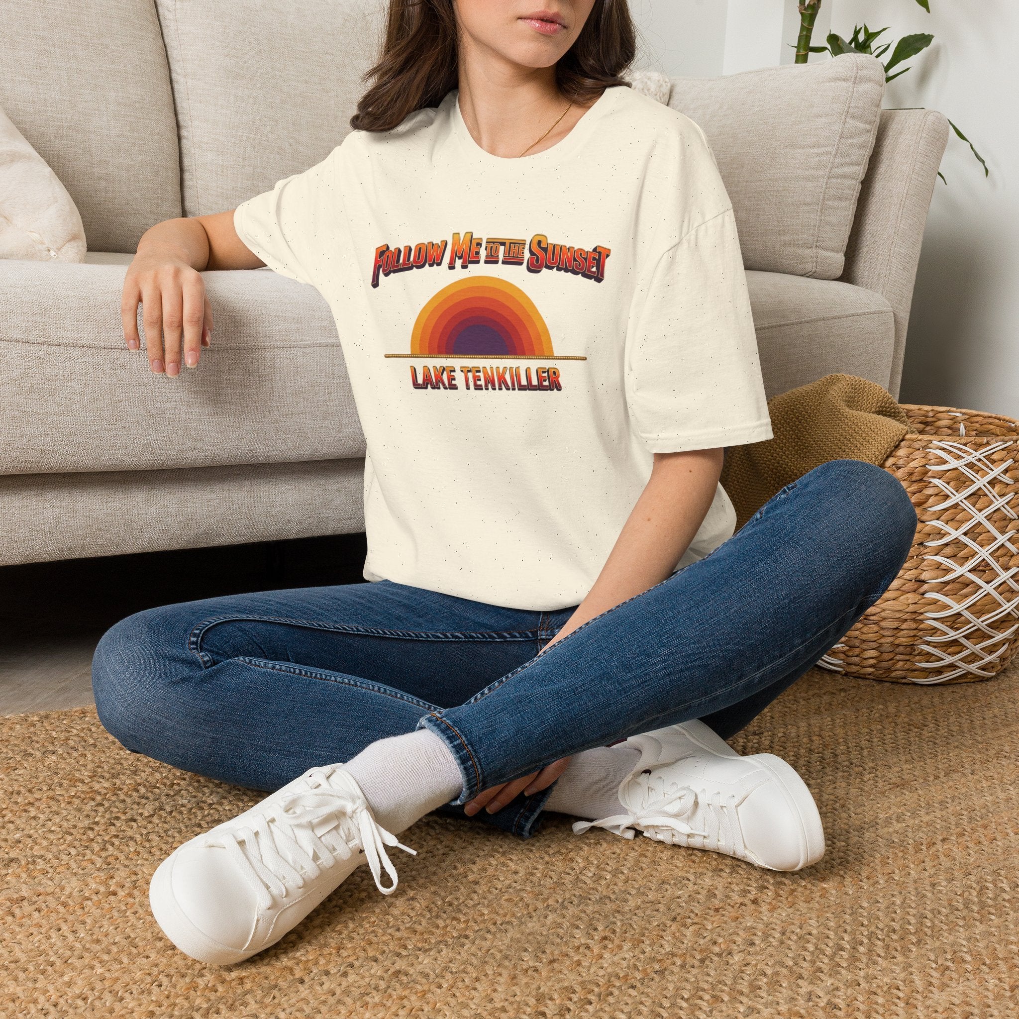 Follow Me to the Sunset Lake Tenkiller T-Shirt
