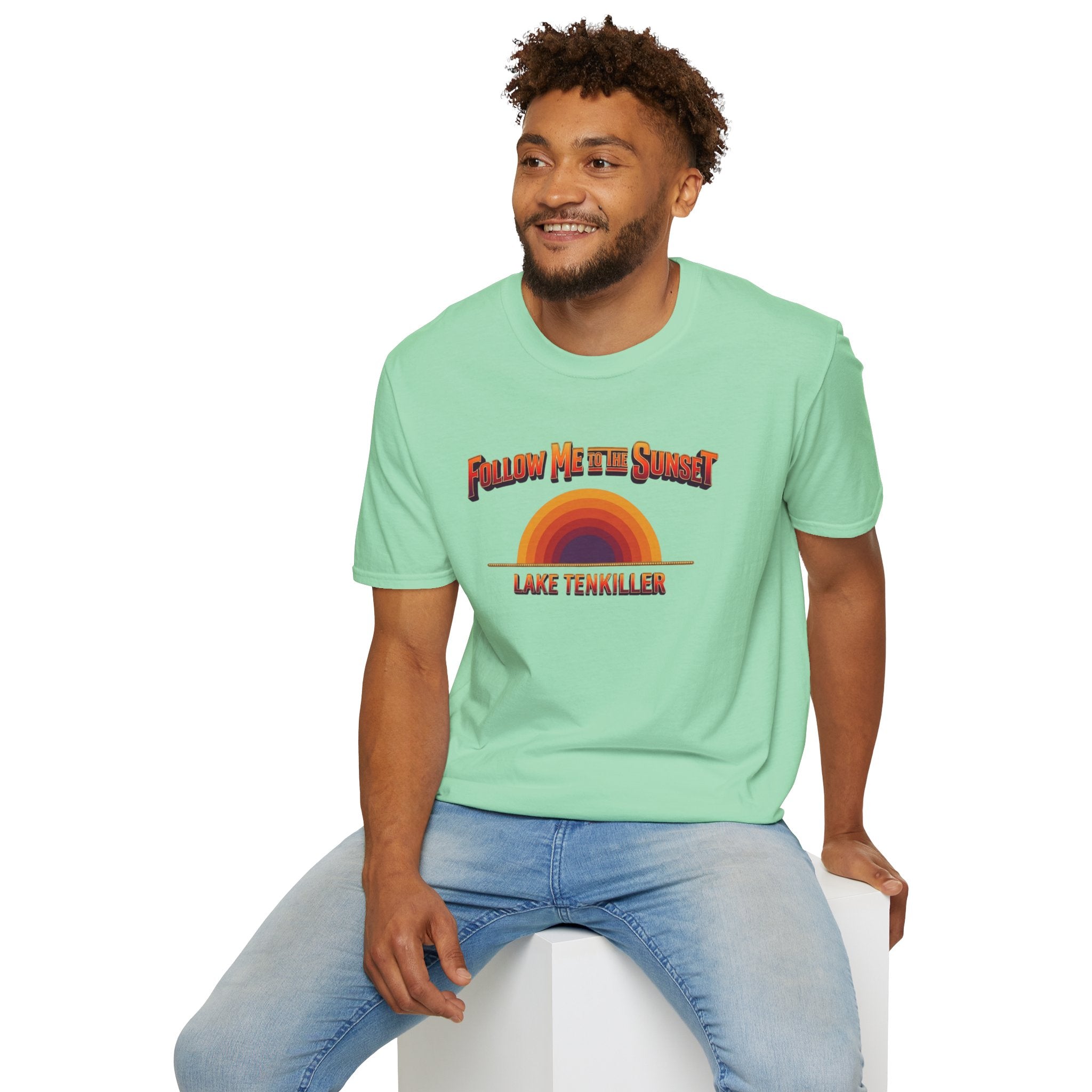 Follow Me to the Sunset Lake Tenkiller T-Shirt