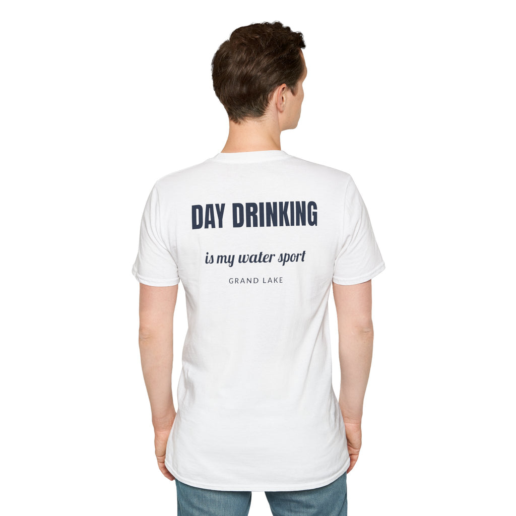 Day Drinking Grand Lake T-Shirt — 'Day Drinking Is My Water Sport'