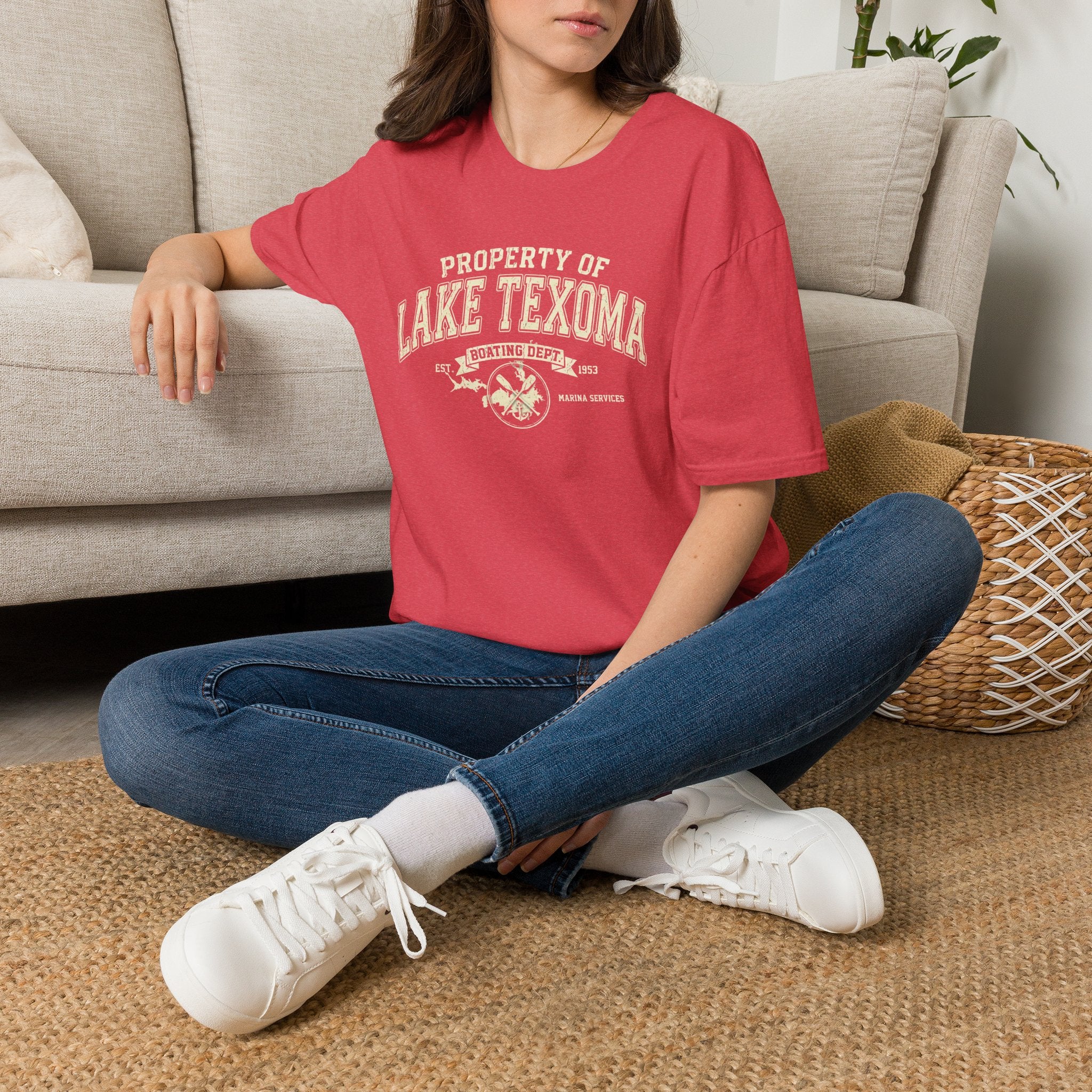 Property of Lake Texoma Boating Dept T-Shirt