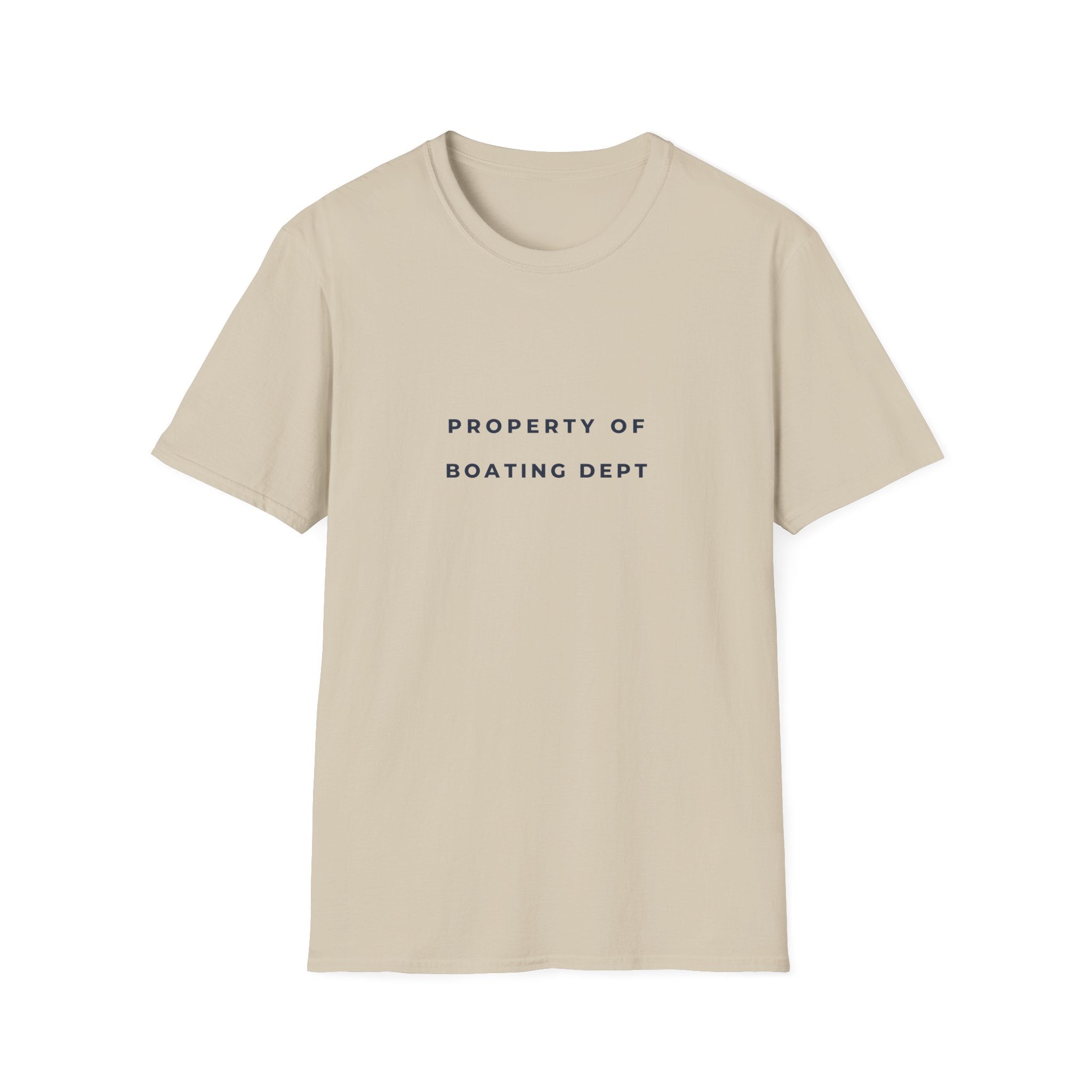 Property Of Boating Dept T-Shirt