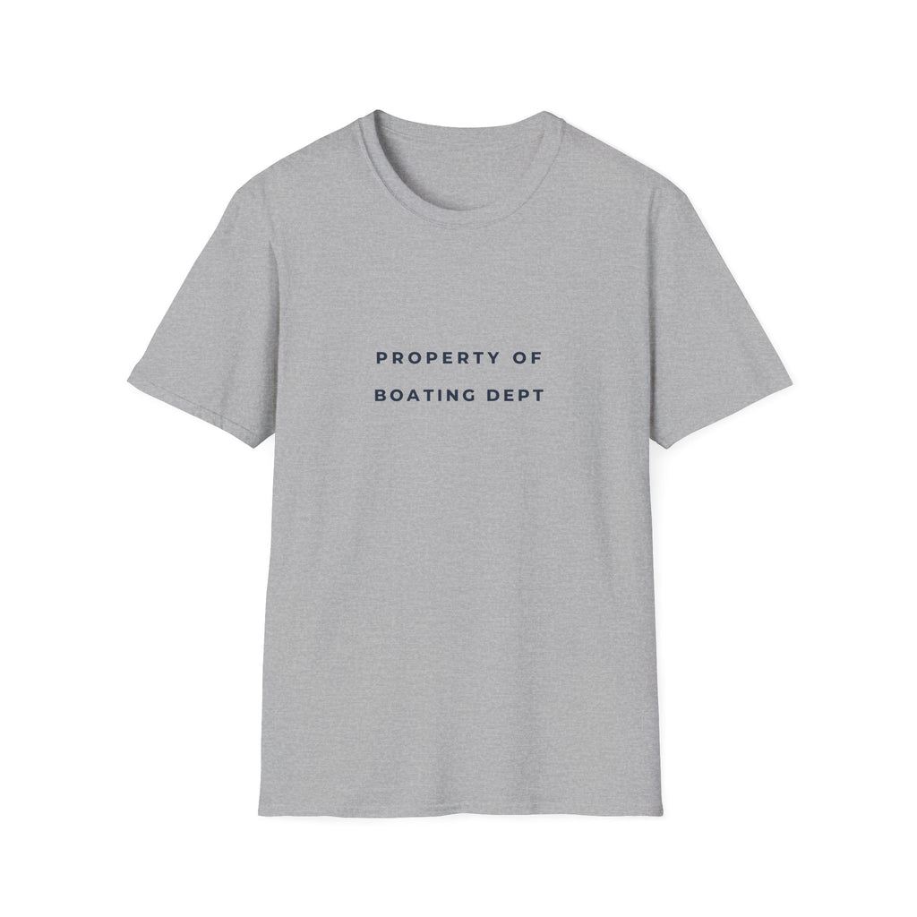 Property Of Boating Dept T-Shirt