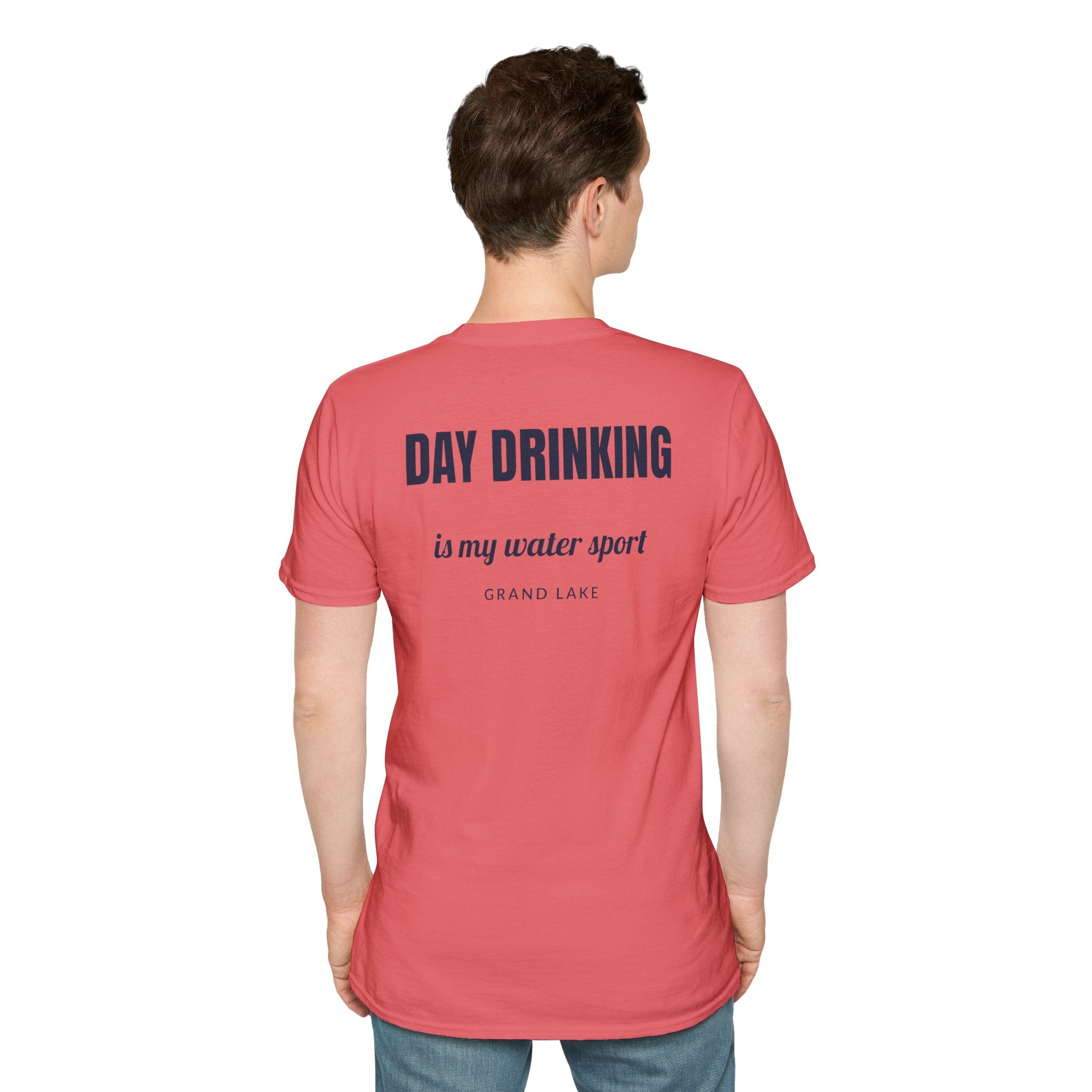 Day Drinking Grand Lake T-Shirt — 'Day Drinking Is My Water Sport'