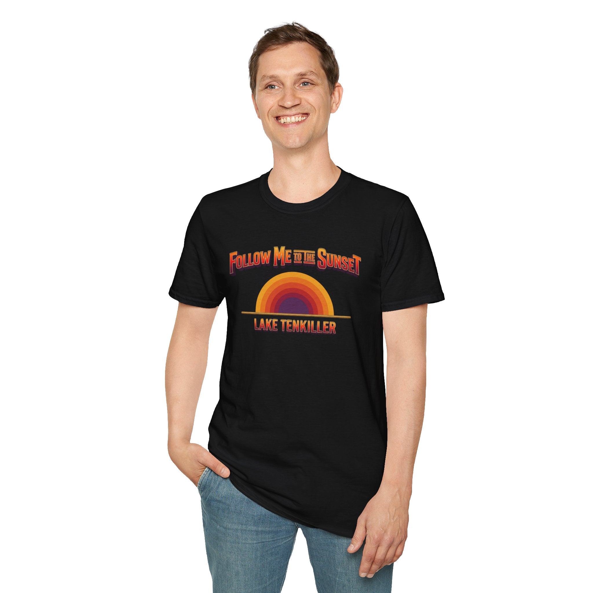 Follow Me to the Sunset Lake Tenkiller T-Shirt