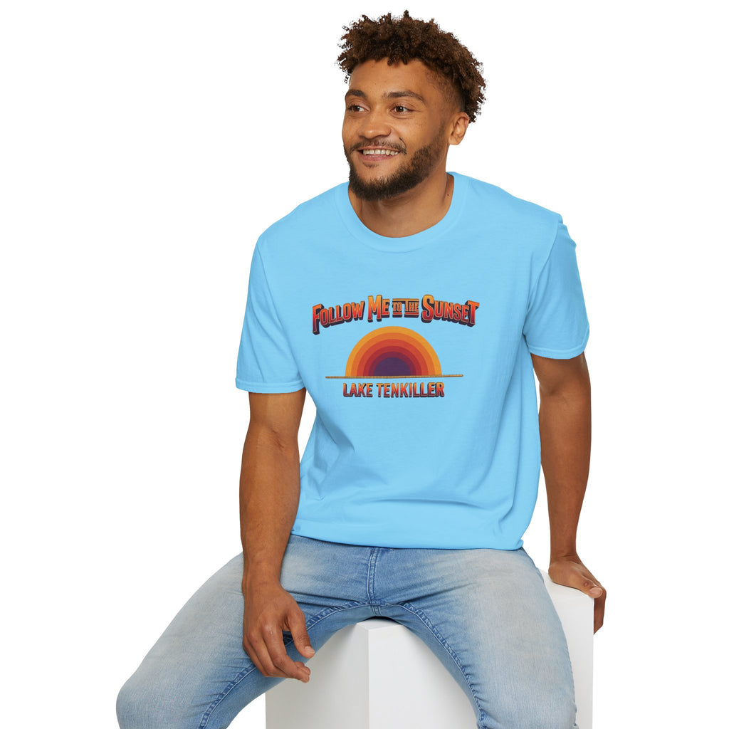 Follow Me to the Sunset Lake Tenkiller T-Shirt
